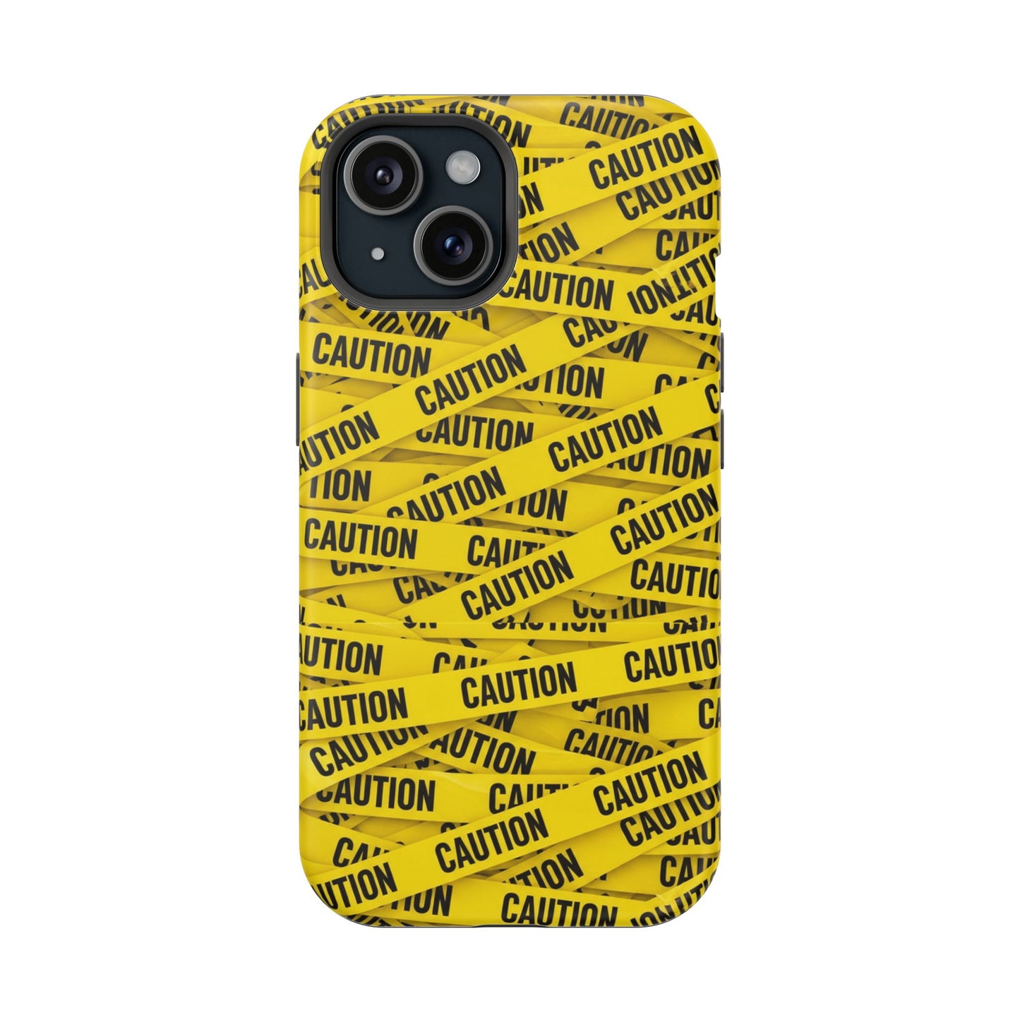 iPhone Tough Case - Caution Tape Design