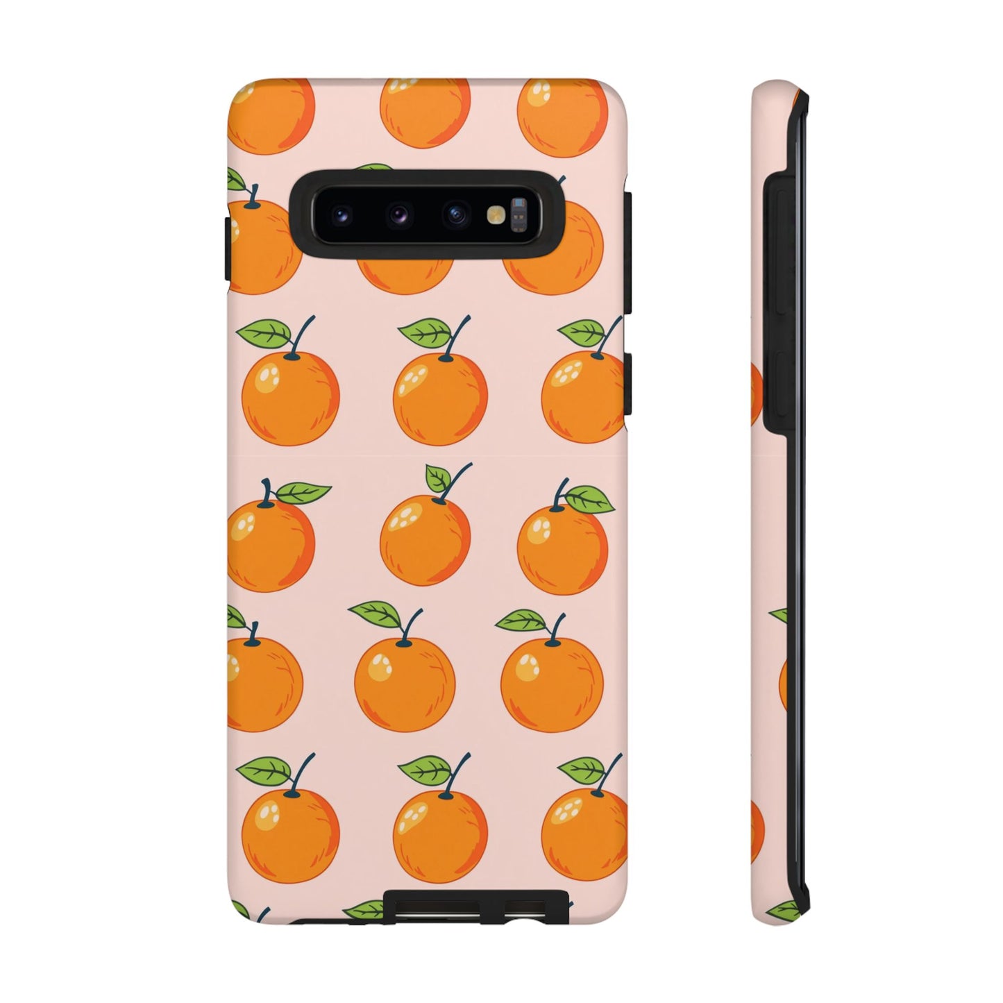 Orange Fruit Design Samsung Tough Phone Case