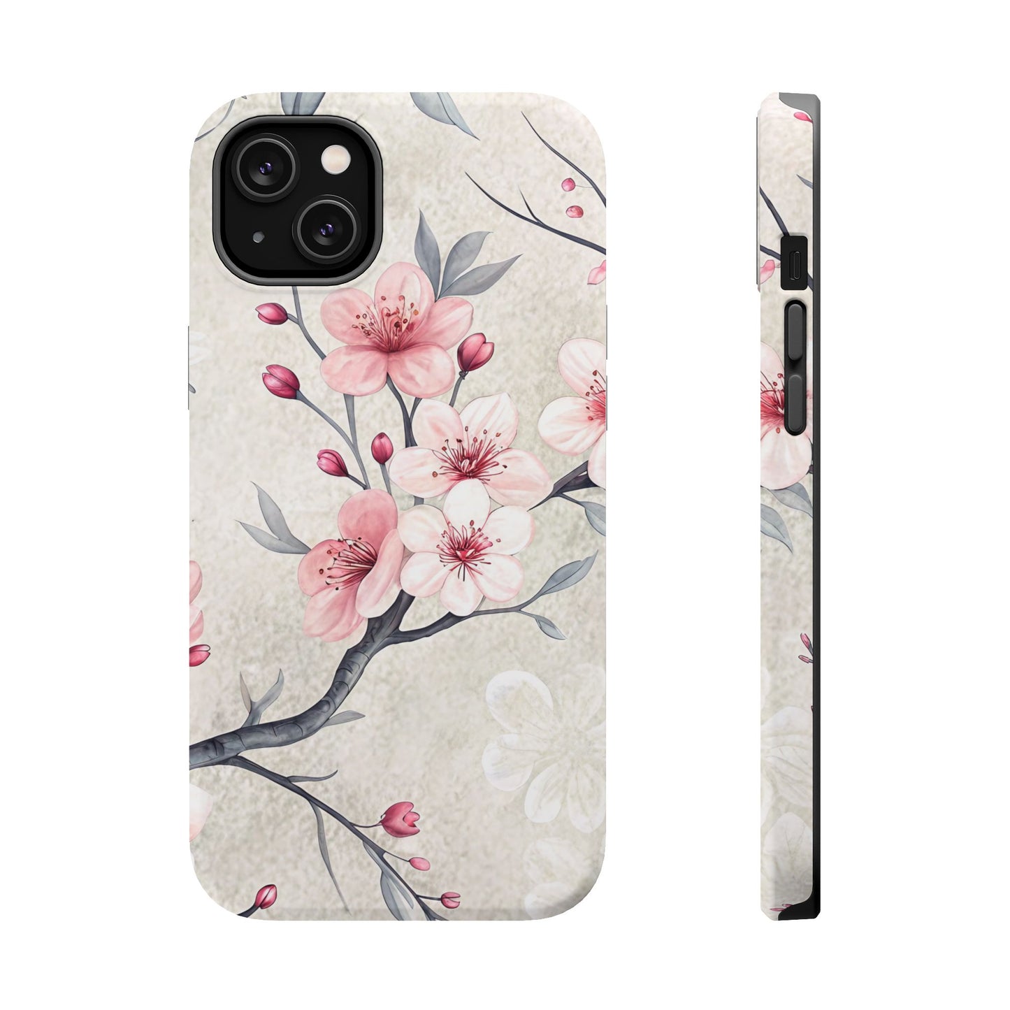 Japanese Cherry Blossom Magnetic iPhone Tough Cases