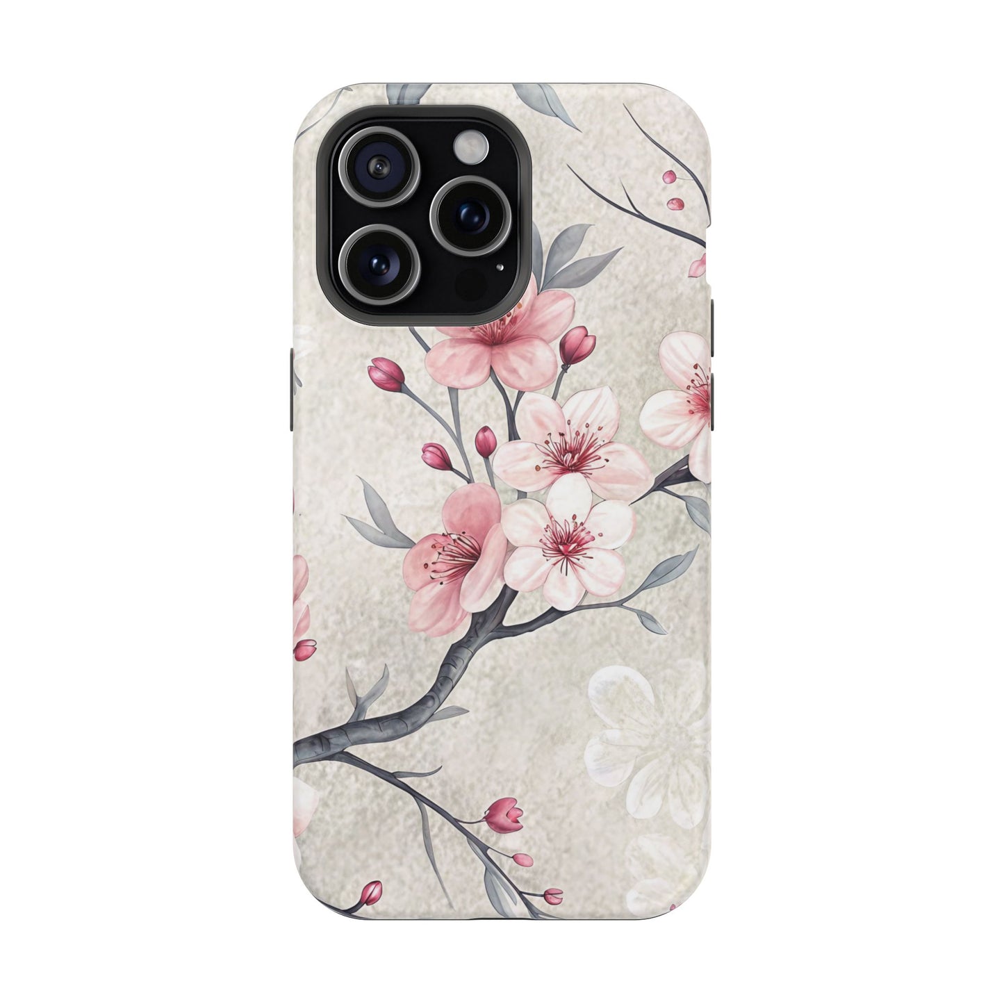 Japanese Cherry Blossom Magnetic iPhone Tough Cases