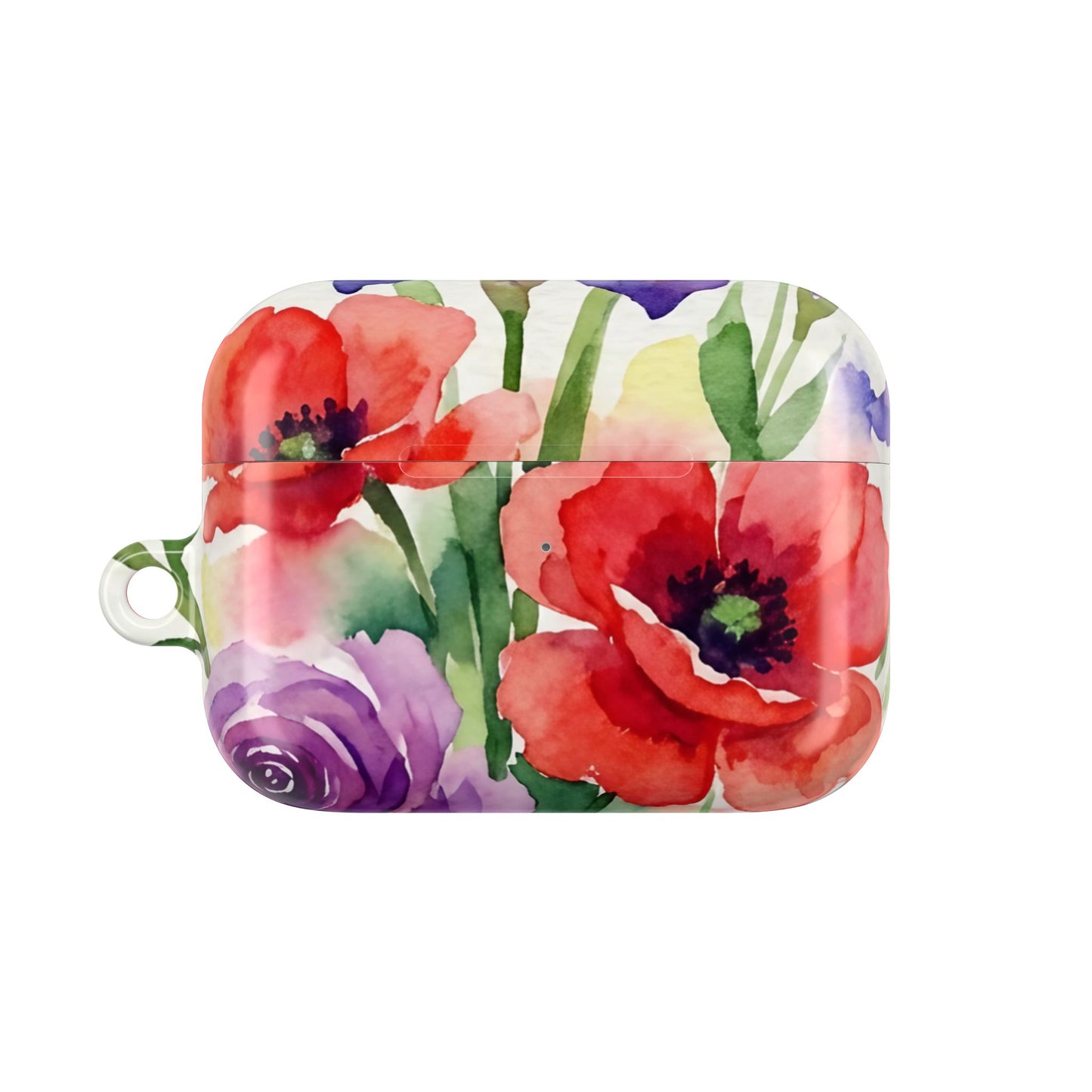 Watercolor Bouquet AirPod Case — Floral Protective Earbud Cover