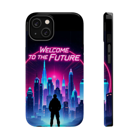Welcome to the Future Graphic Tough iPhone Case