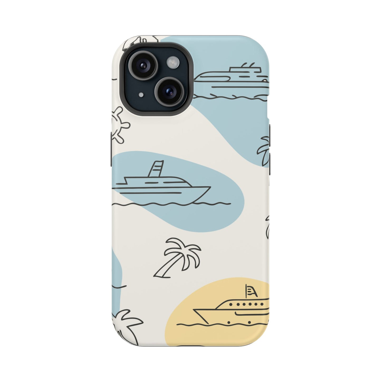 Retro Cruise Vacation iPhone Tough Case