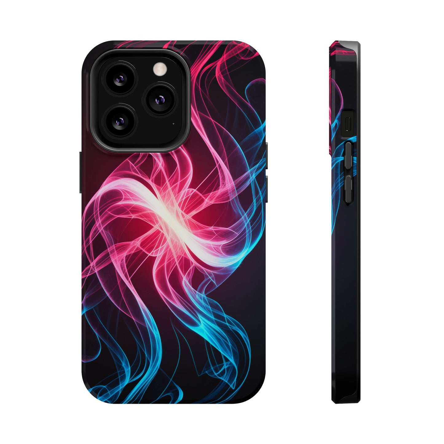 Red White and Blue Swirl Design iPhone Tough Case