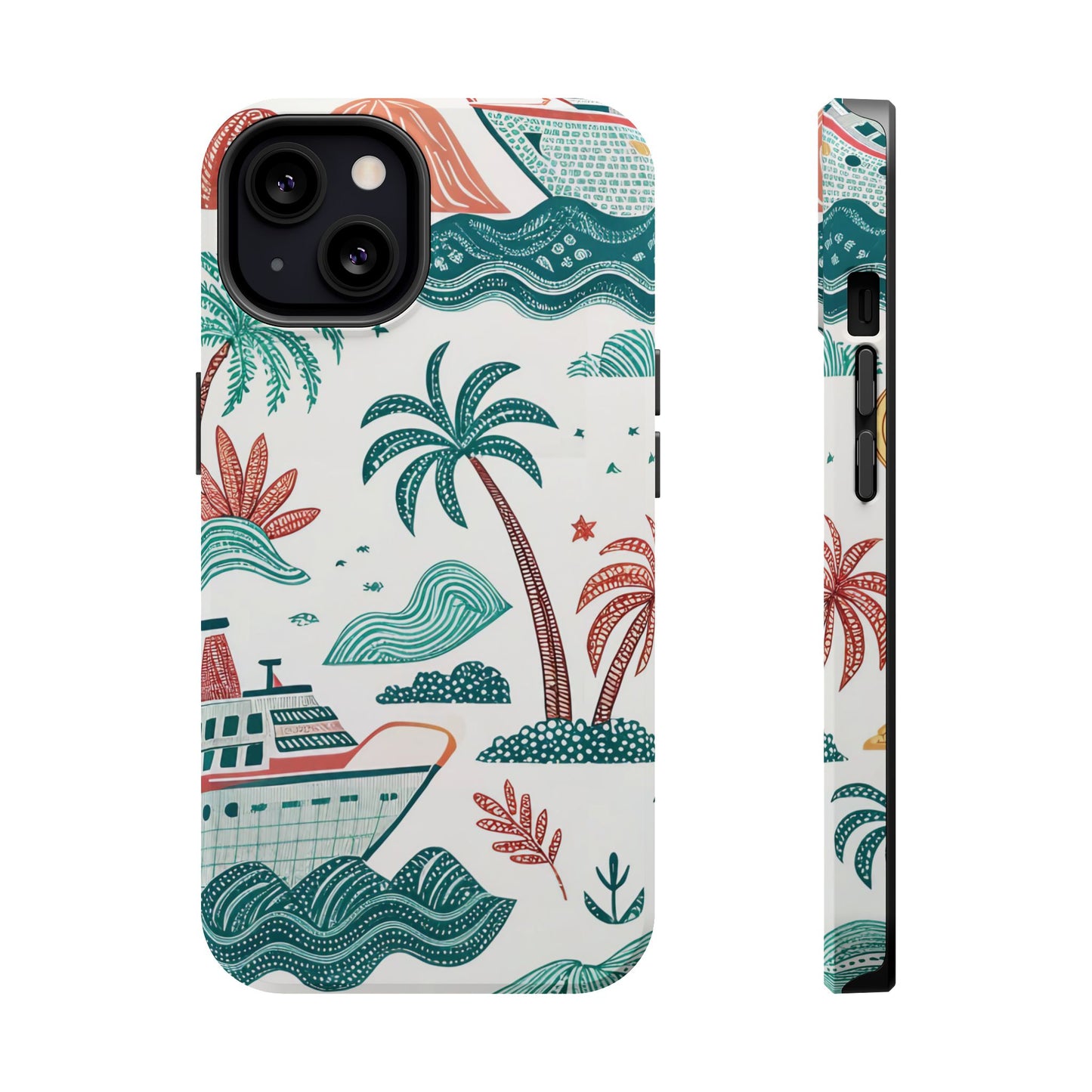 Cruise Journey iPhone Tough Phone Case