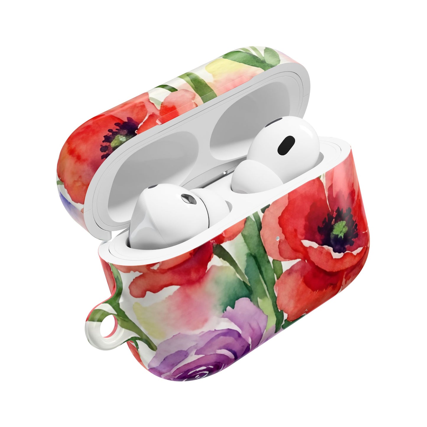 Watercolor Bouquet AirPod Case — Floral Protective Earbud Cover