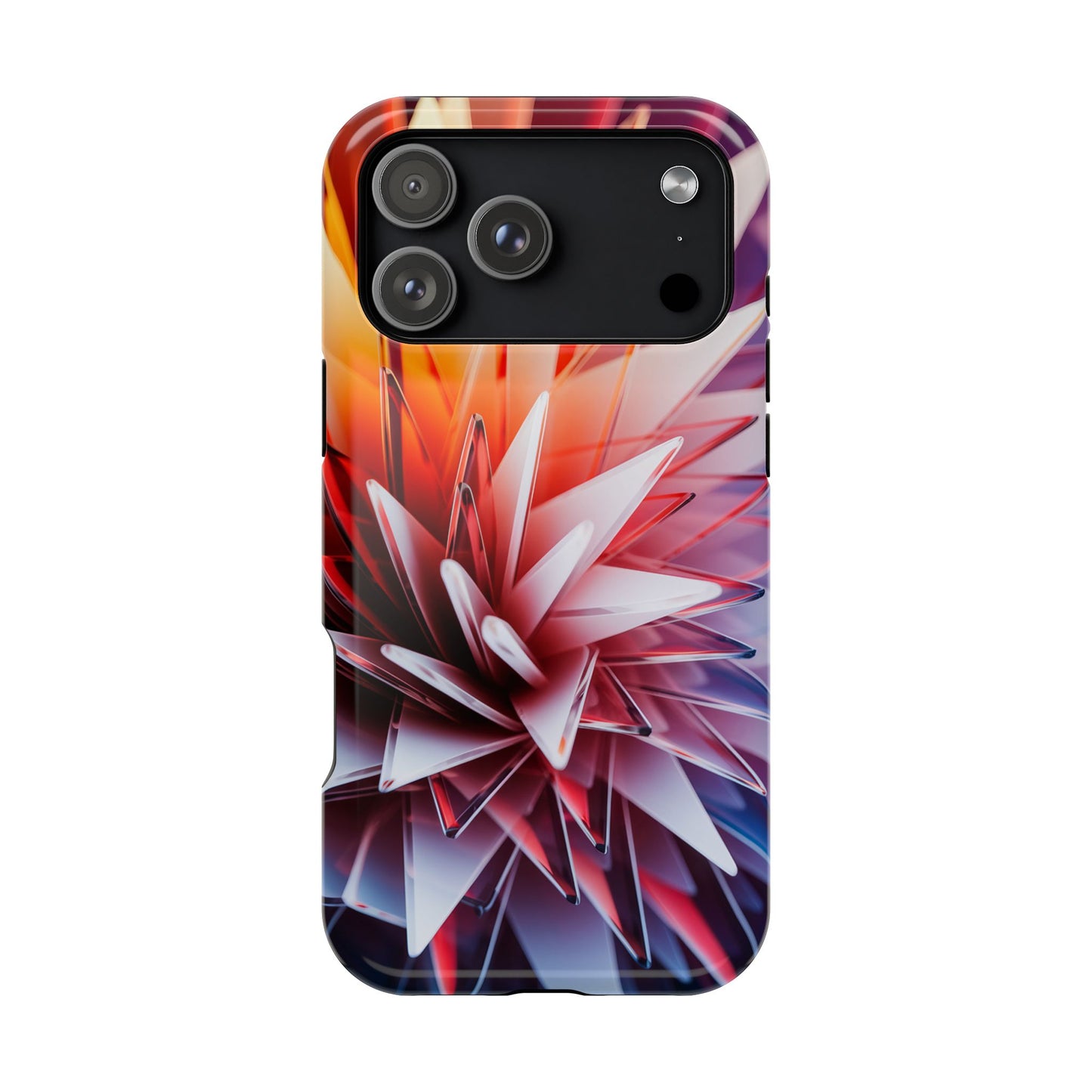 Glass Flower Inspired iPhone Tough Case