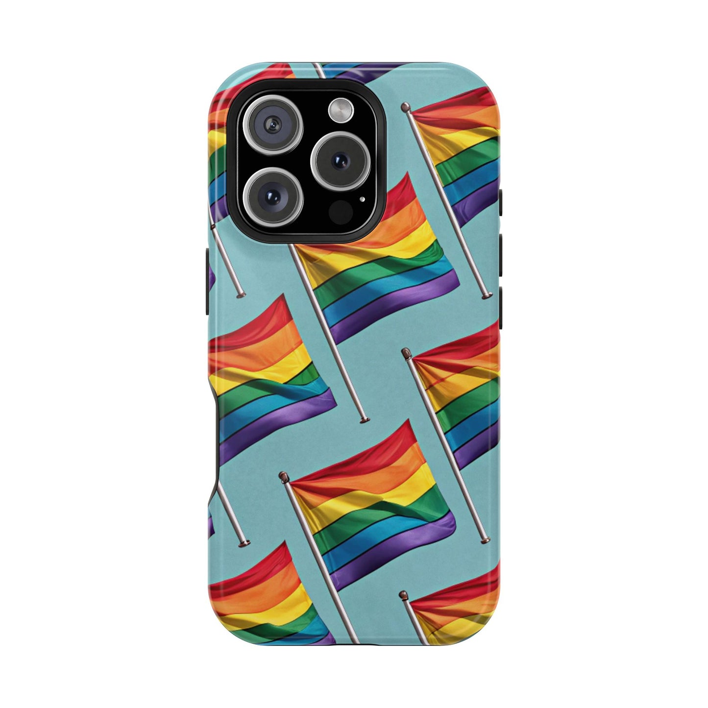 Celebrate Pride Flag iPhone Case