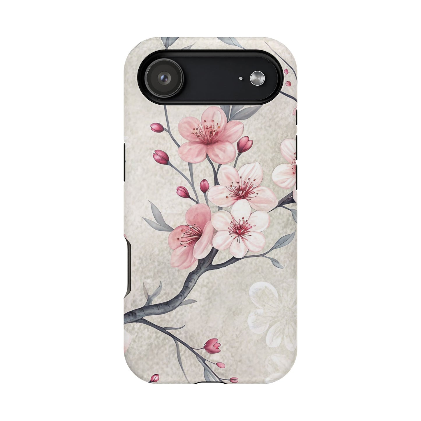 Japanese Cherry Blossom Magnetic iPhone Tough Cases