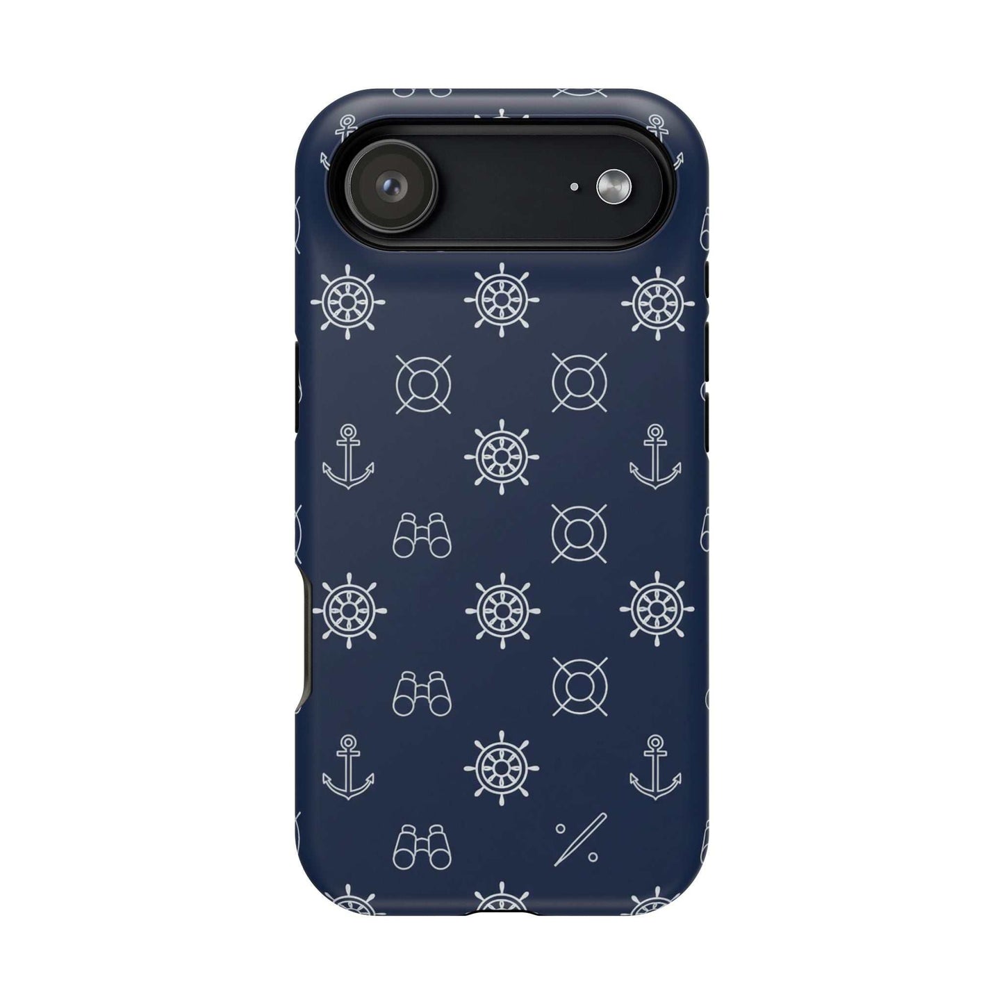 Minimalist Nautical iPhone Case — Magnetic Impact-Resistant Phone Case
