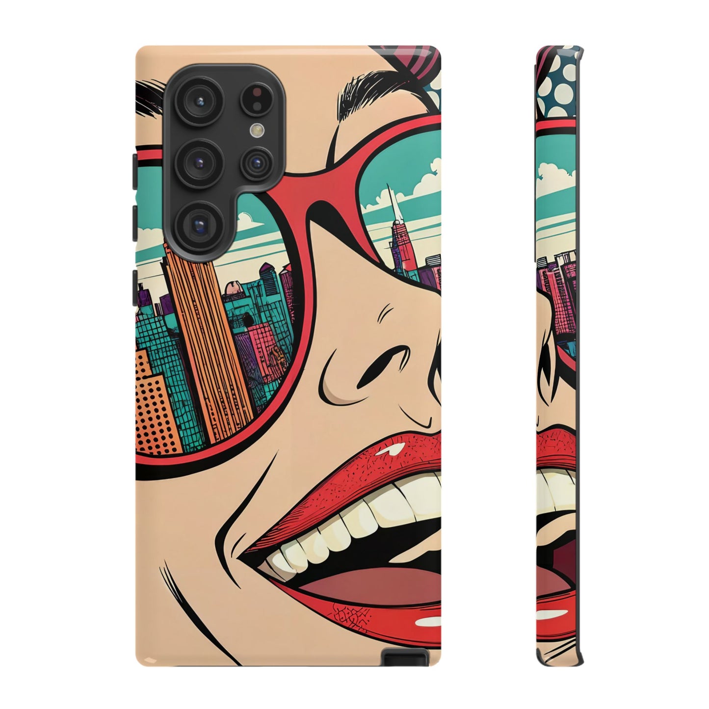 City View Pop Art Samsung Phone Case