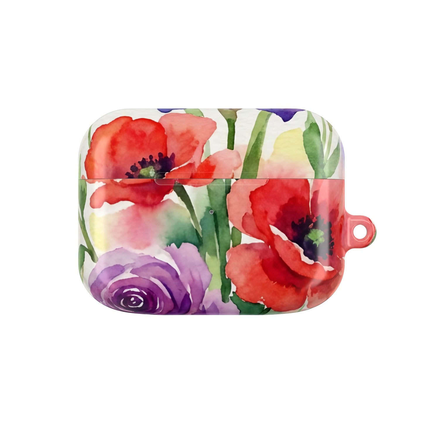 Watercolor Bouquet AirPod Case — Floral Protective Earbud Cover