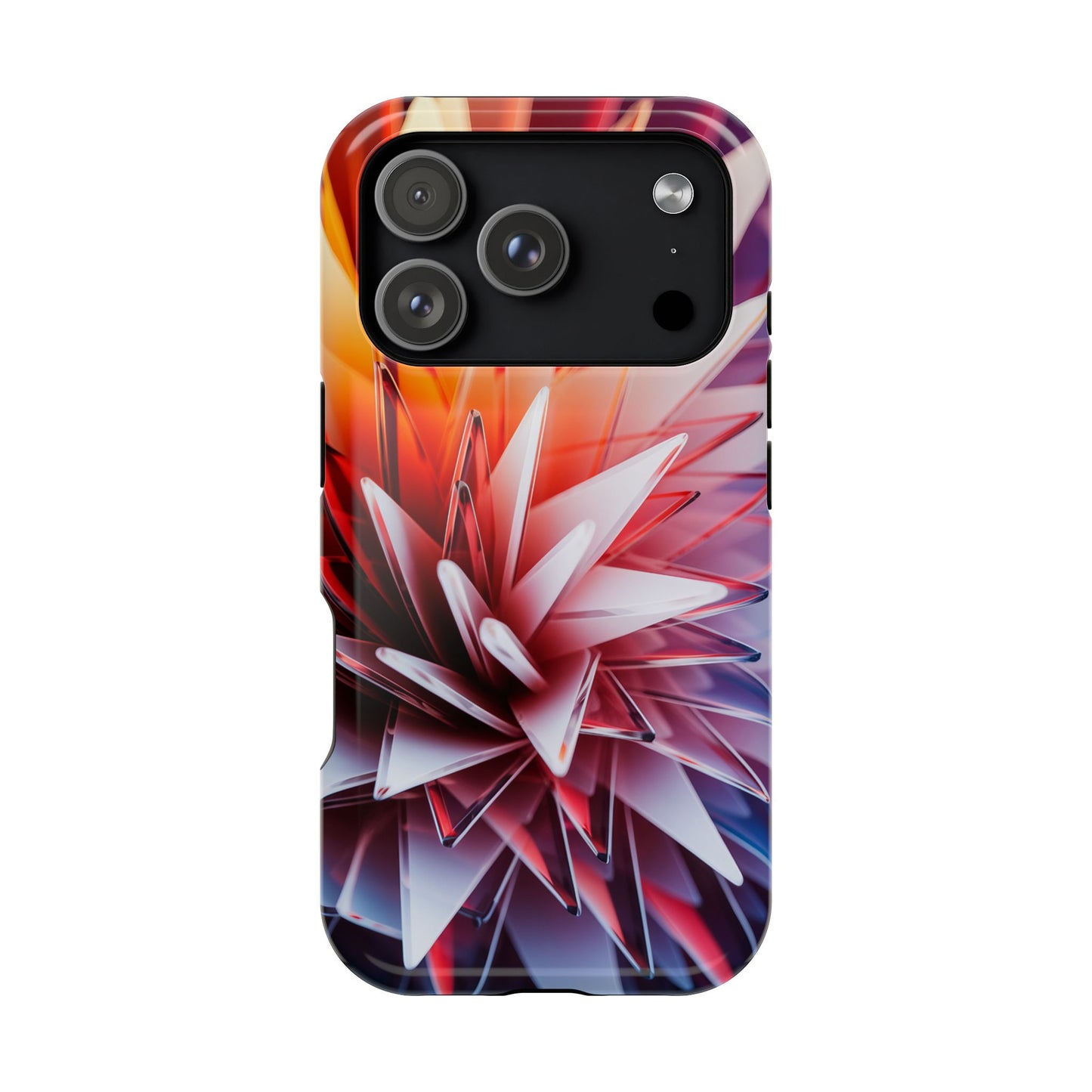 Glass Flower Inspired iPhone Tough Case