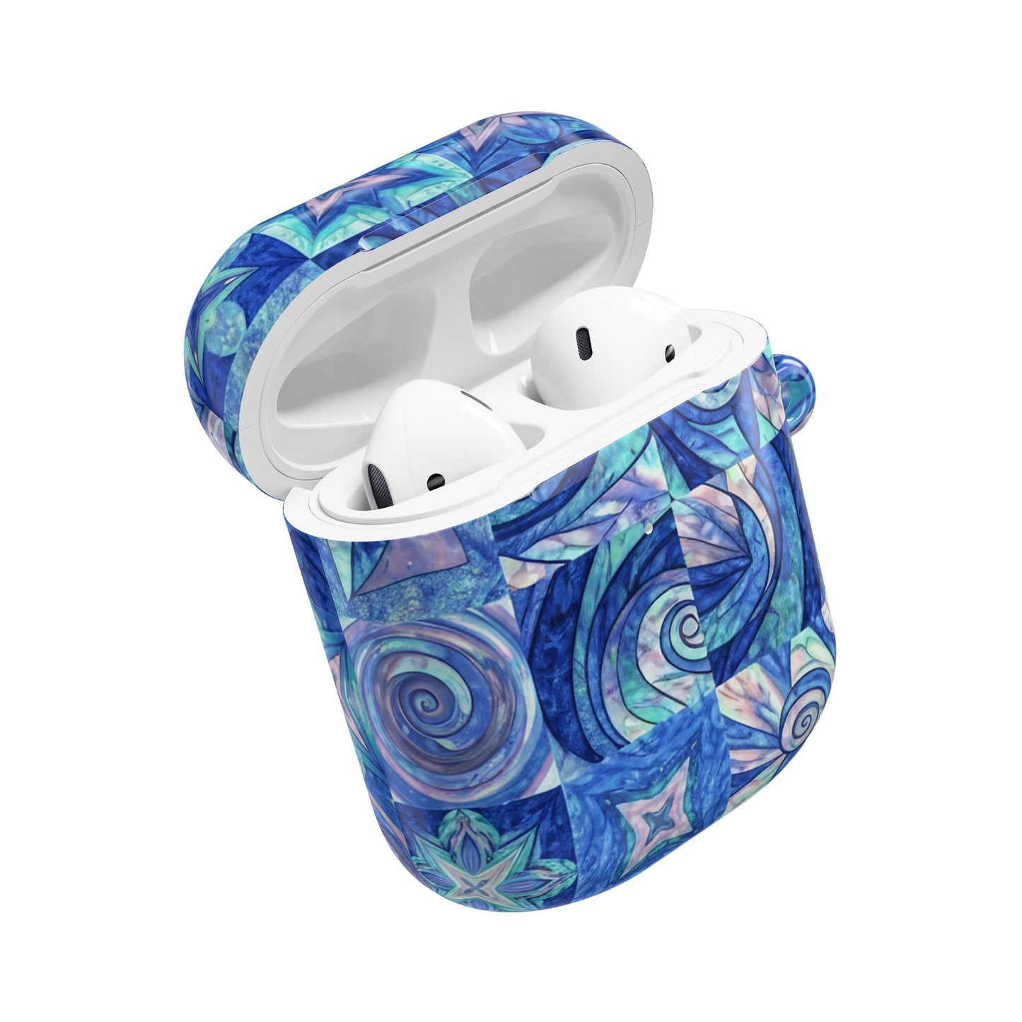 Modern Sea Blue AirPod Case — Sleek Protective Earbud Cover