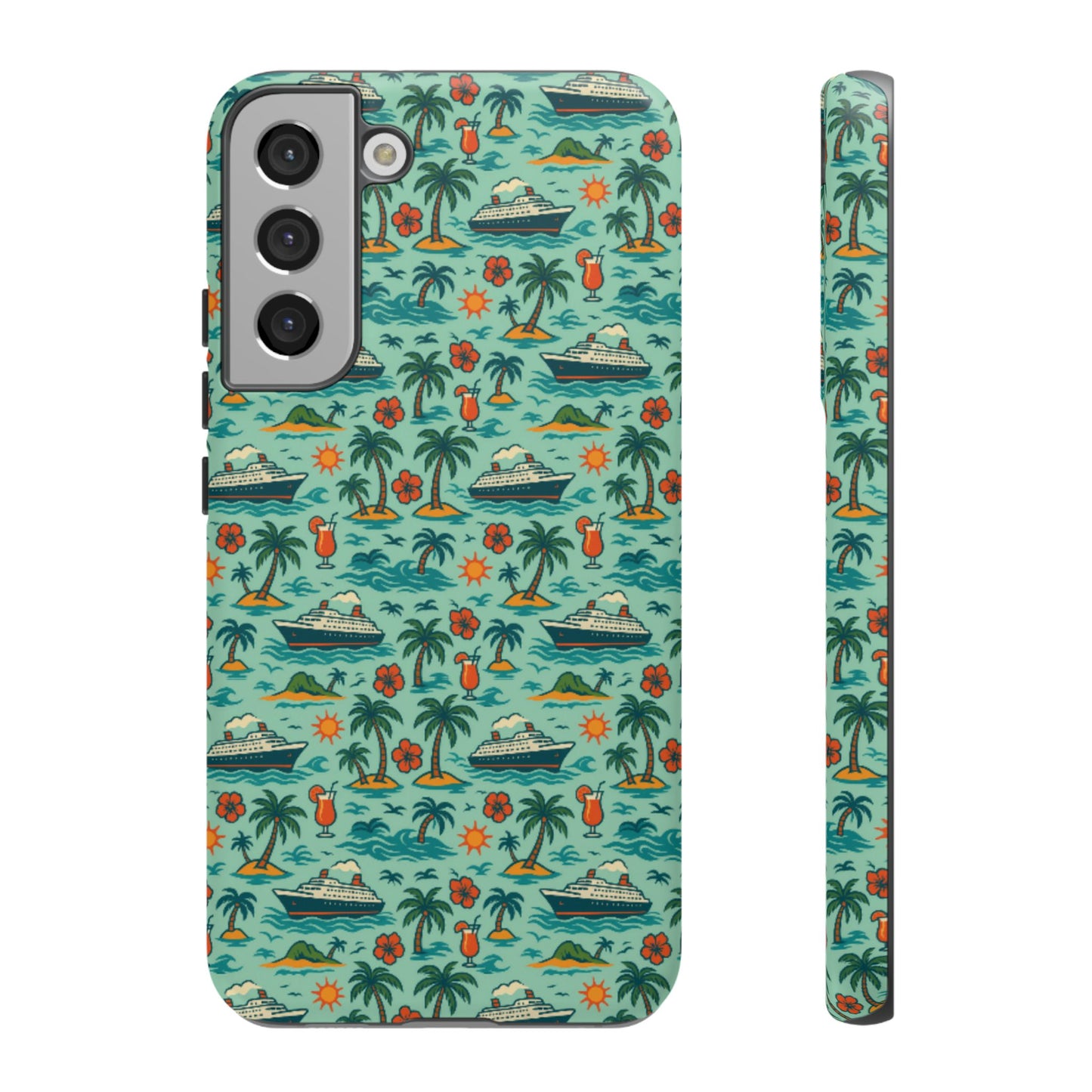 Tropical Cruise Design Samsung Phone Case