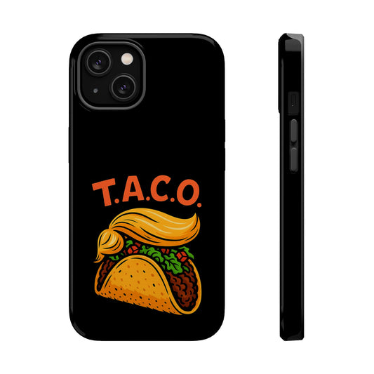 Political Satire T.A.C.O. Tough iPhone Case