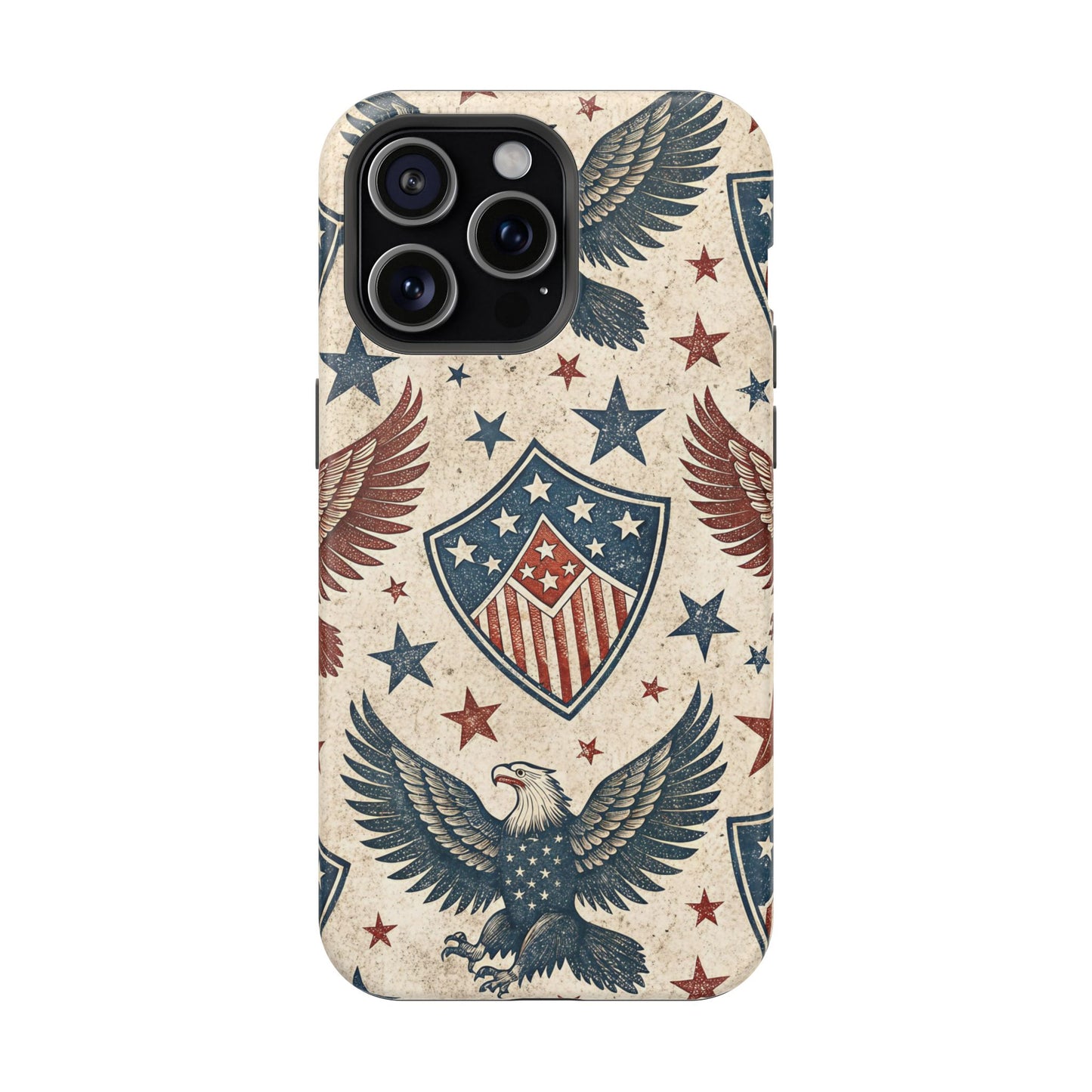 Vintage American Pride iPhone Tough Case