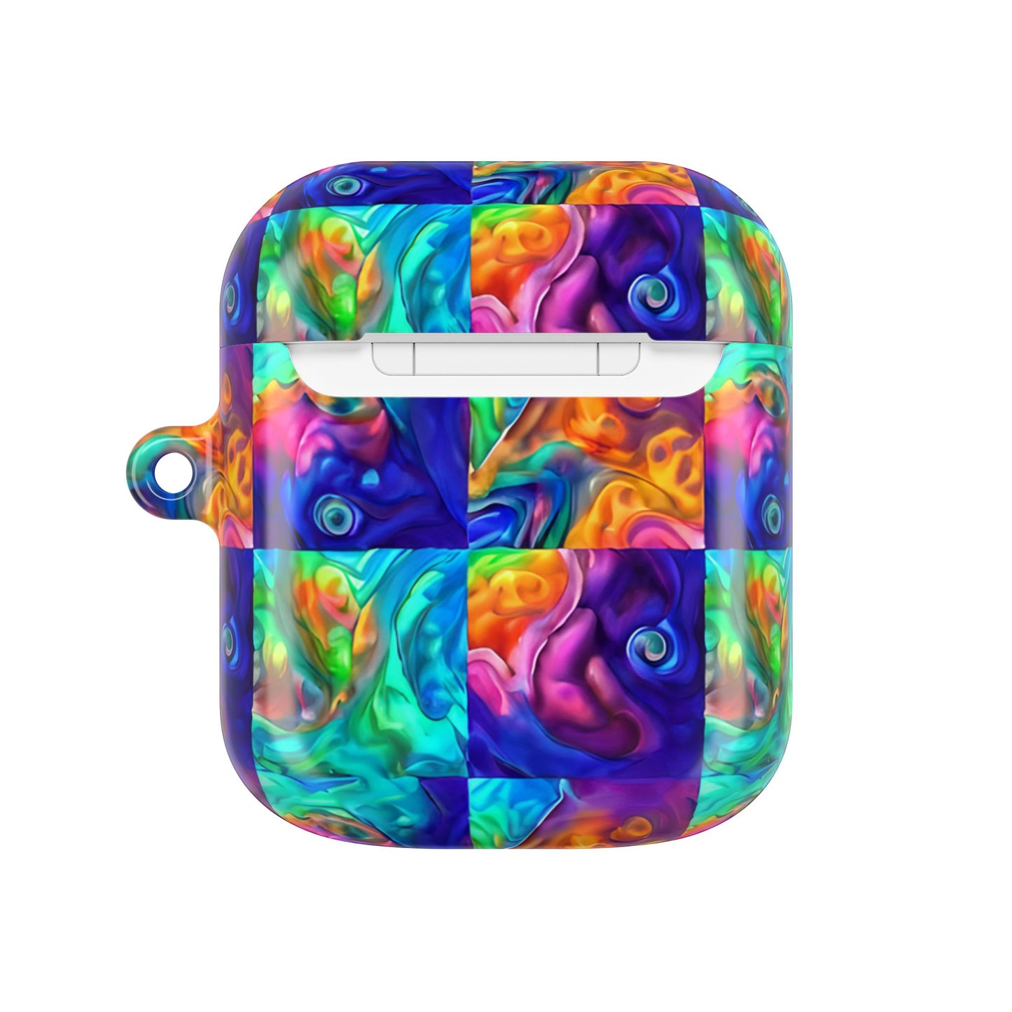 Abalone Swirl AirPod Case — Glowing Shell Protective Cover