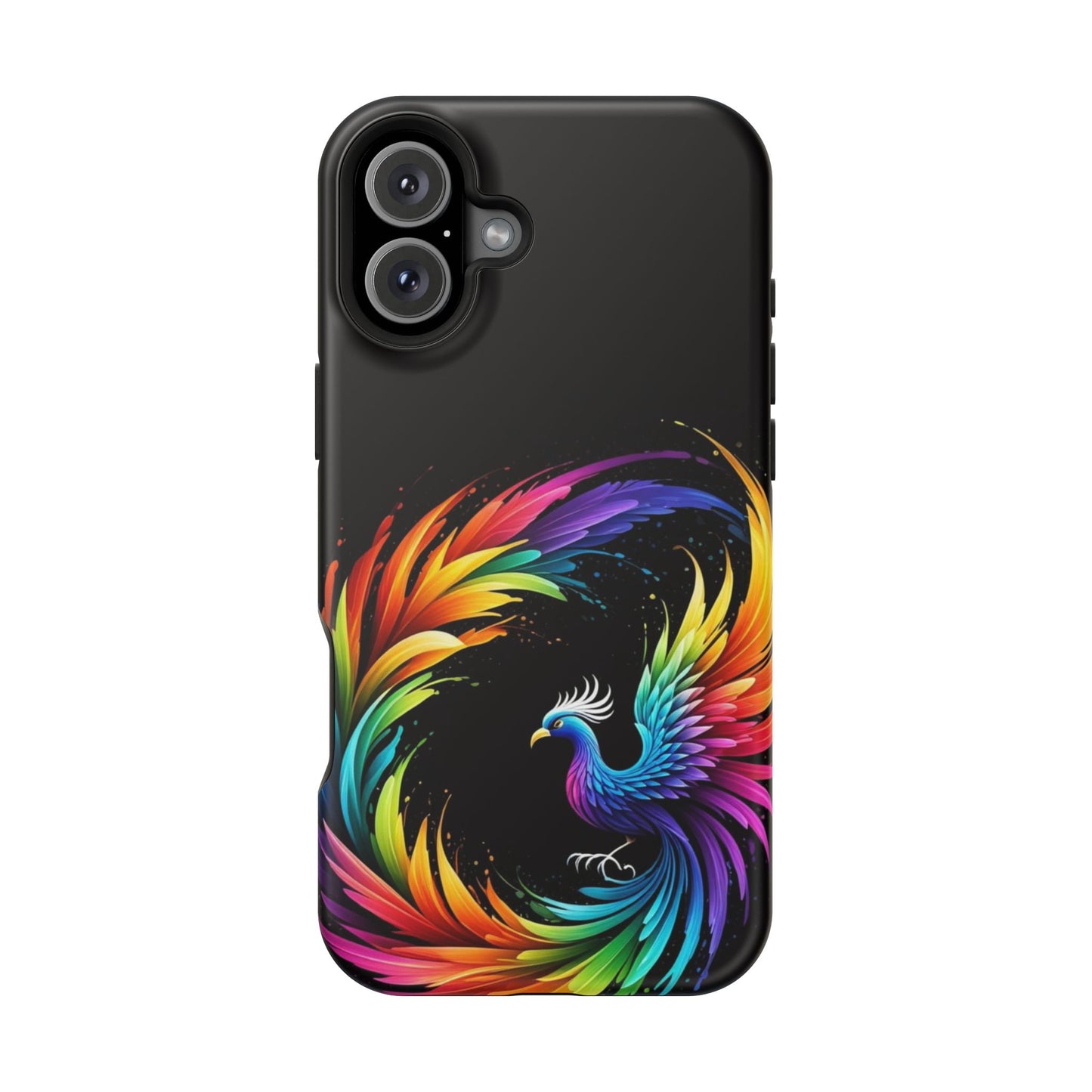 Rainbow Phoenix Design iPhone Tough Case