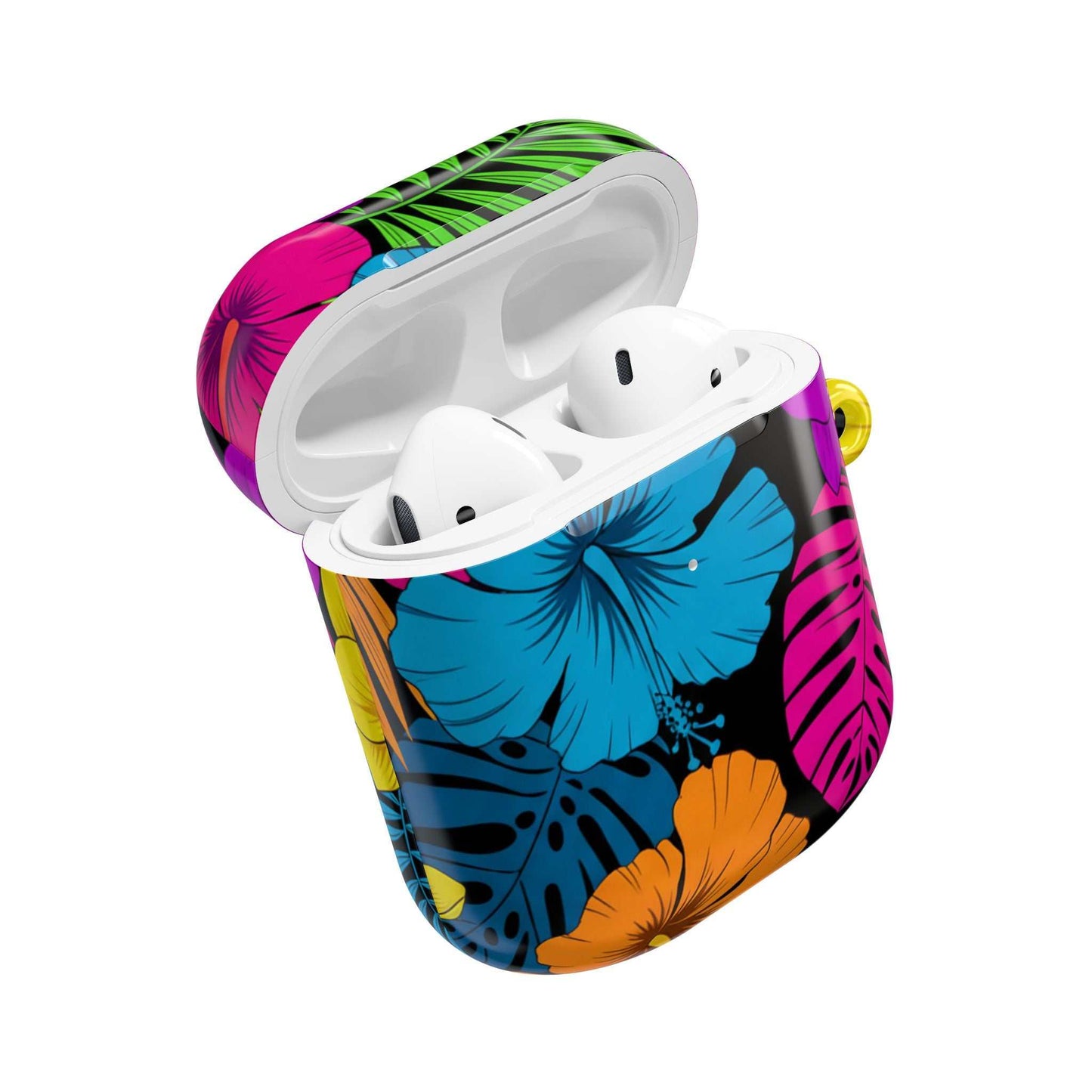 Modern Tropical Floral AirPod Case