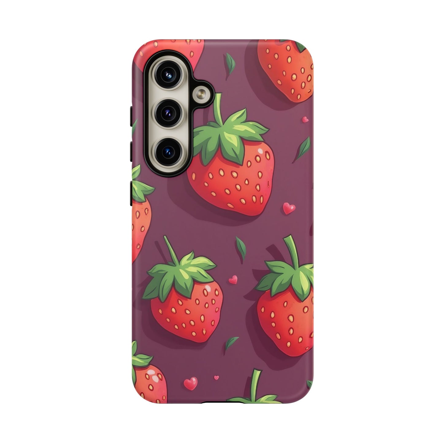 Strawberry Design Samsung Tough Phone Case