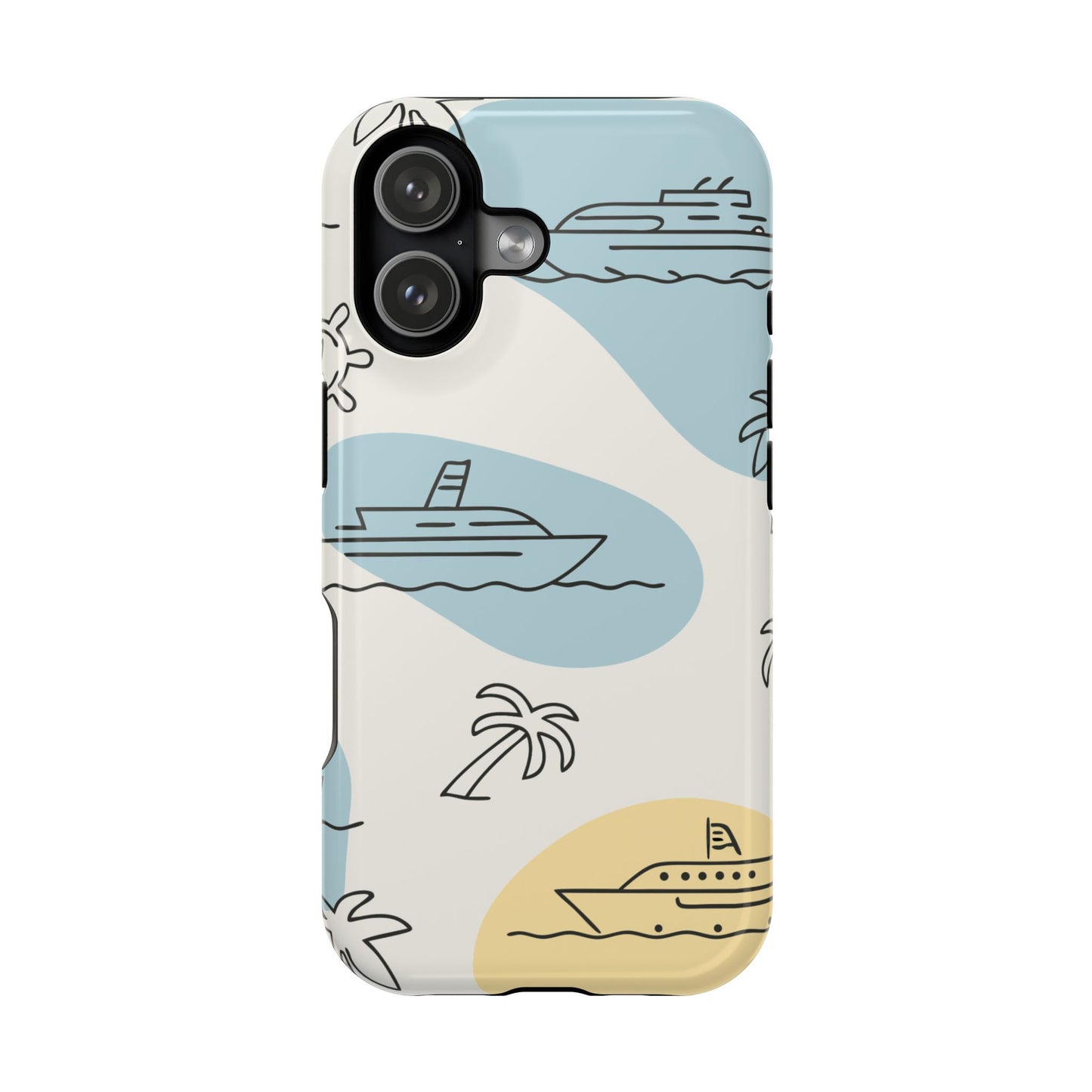 Retro Cruise Vacation iPhone Tough Case