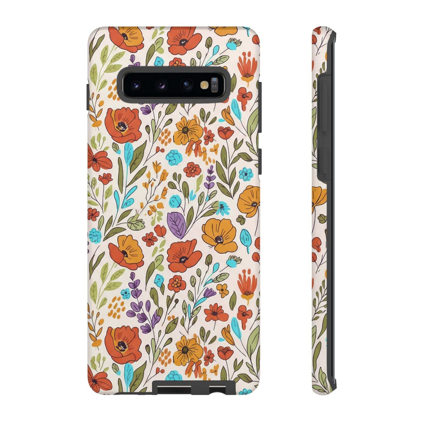 Floral Drawing Inspire Samsung Phone Case