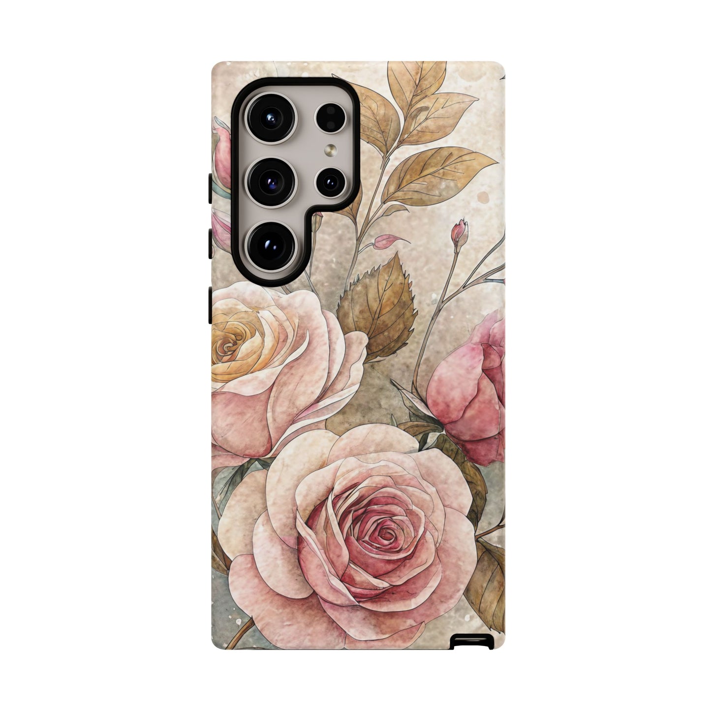 Vintage Rose Samsung Phone Case