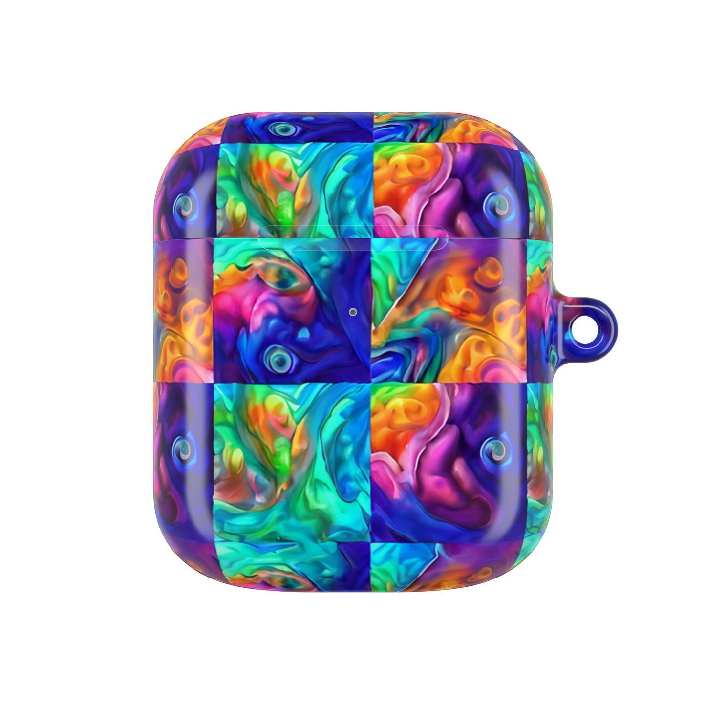 Abalone Swirl AirPod Case — Glowing Shell Protective Cover