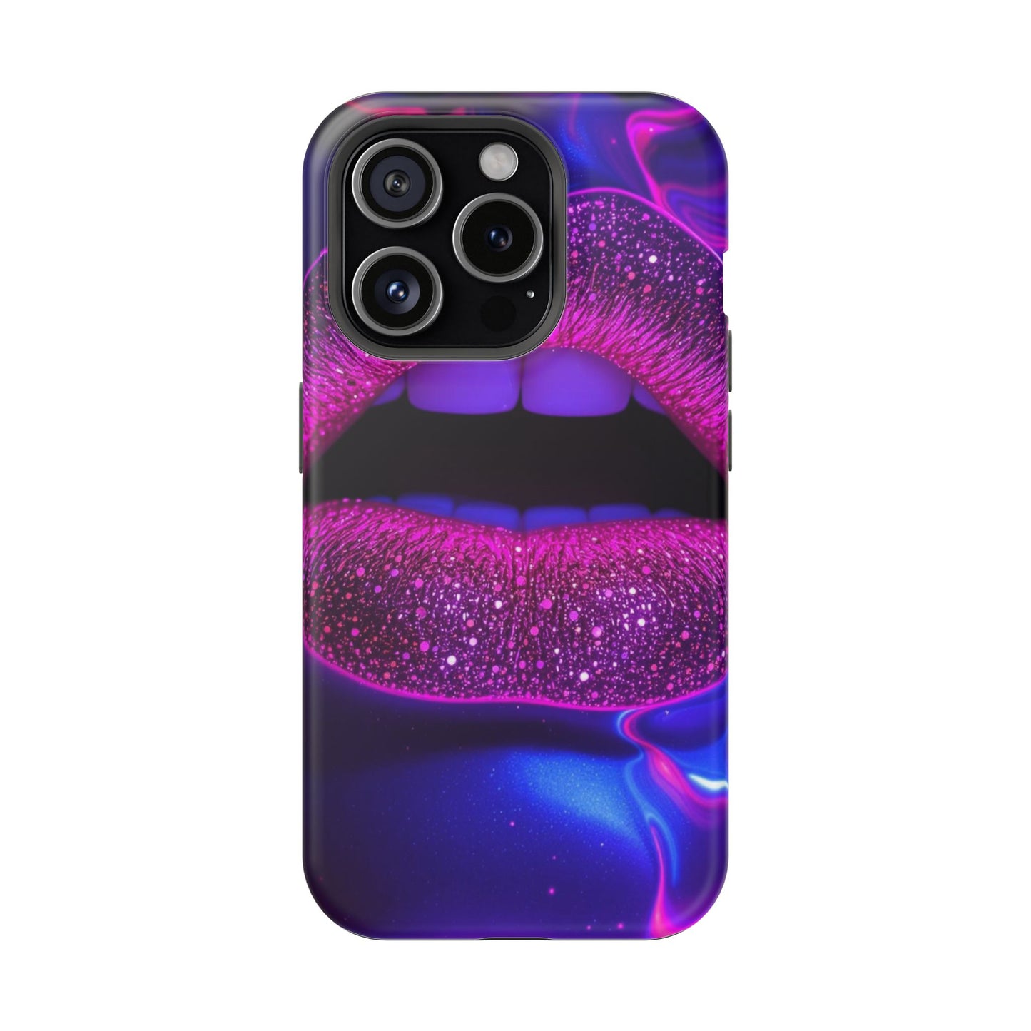 Purple Kiss Design iPhone Tough Case