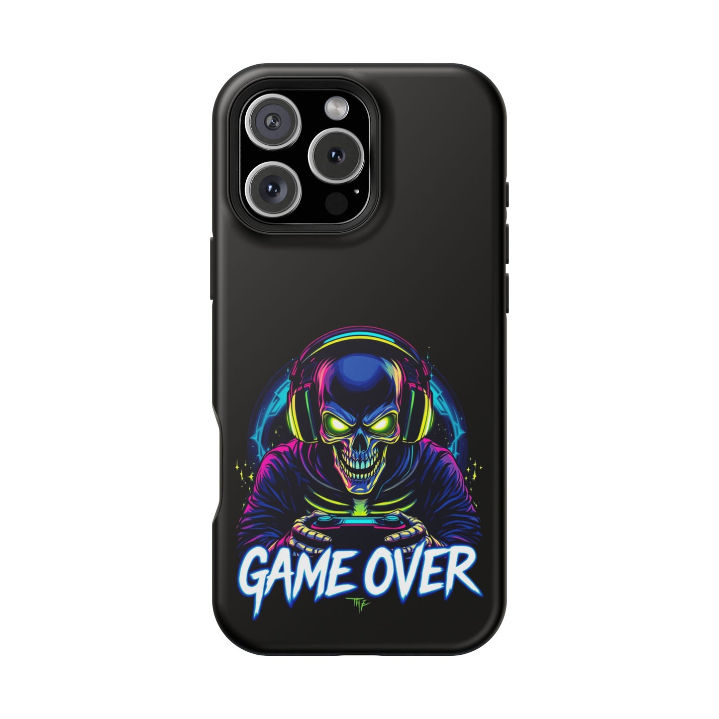 Game Over Gamer iPhone Tough Case - Durable MagSafe® Compatible Cover