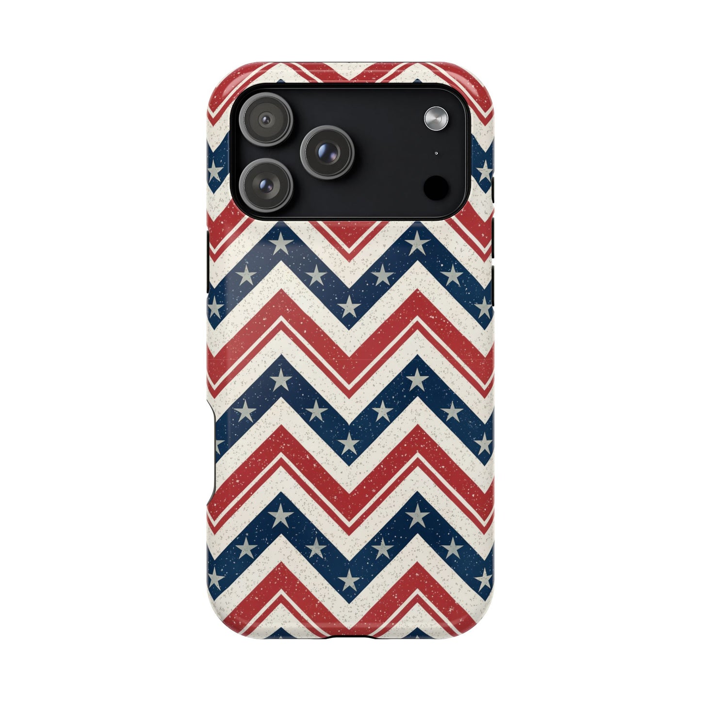 Vintage Patriotic Design iPhone Tough Case