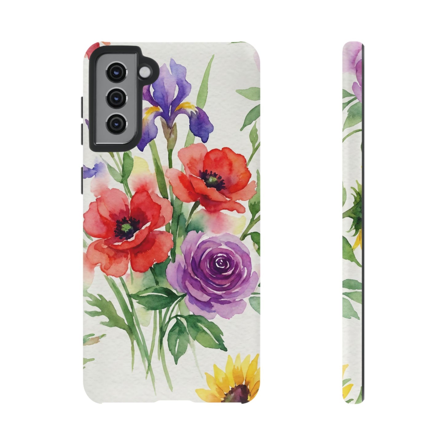Watercolor Bouquet Samsung Phone Case — Tough Cases