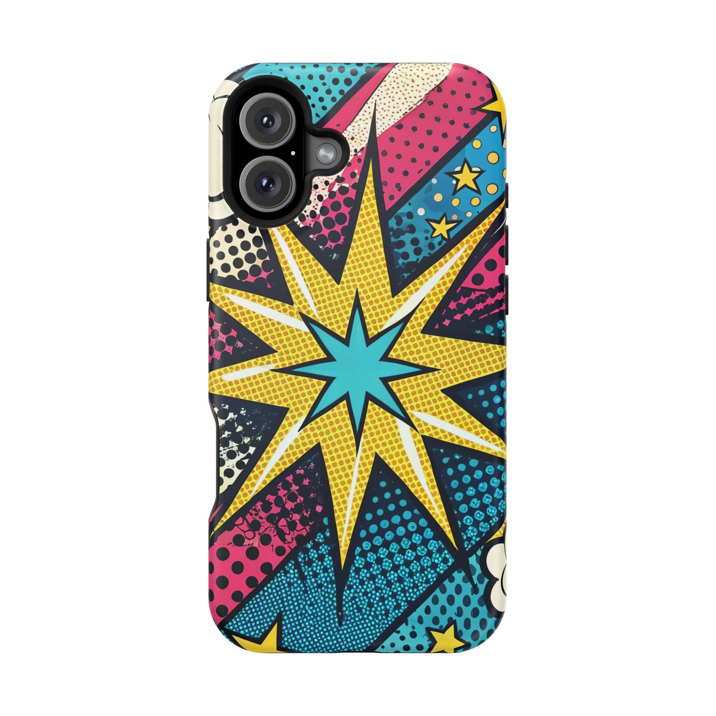 Pop Art Starburst Design iPhone Tough Case