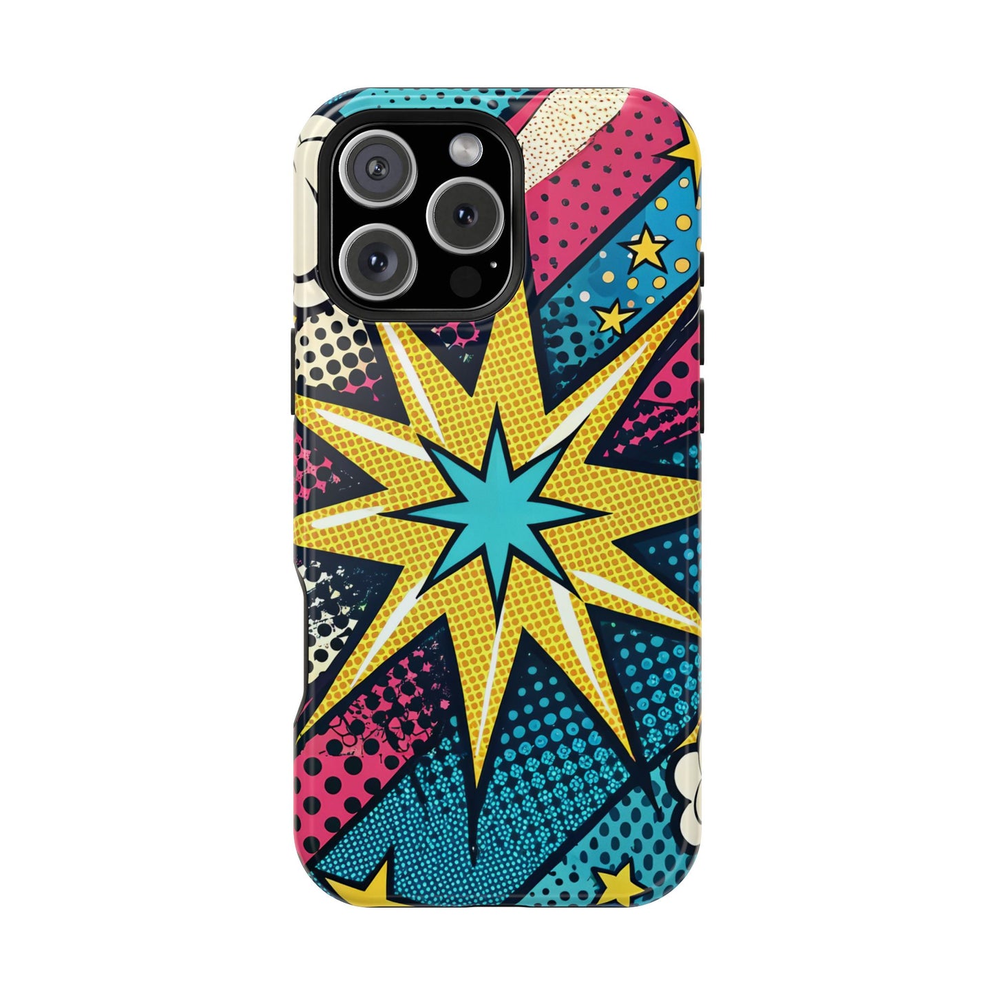Pop Art Starburst Design iPhone Tough Case