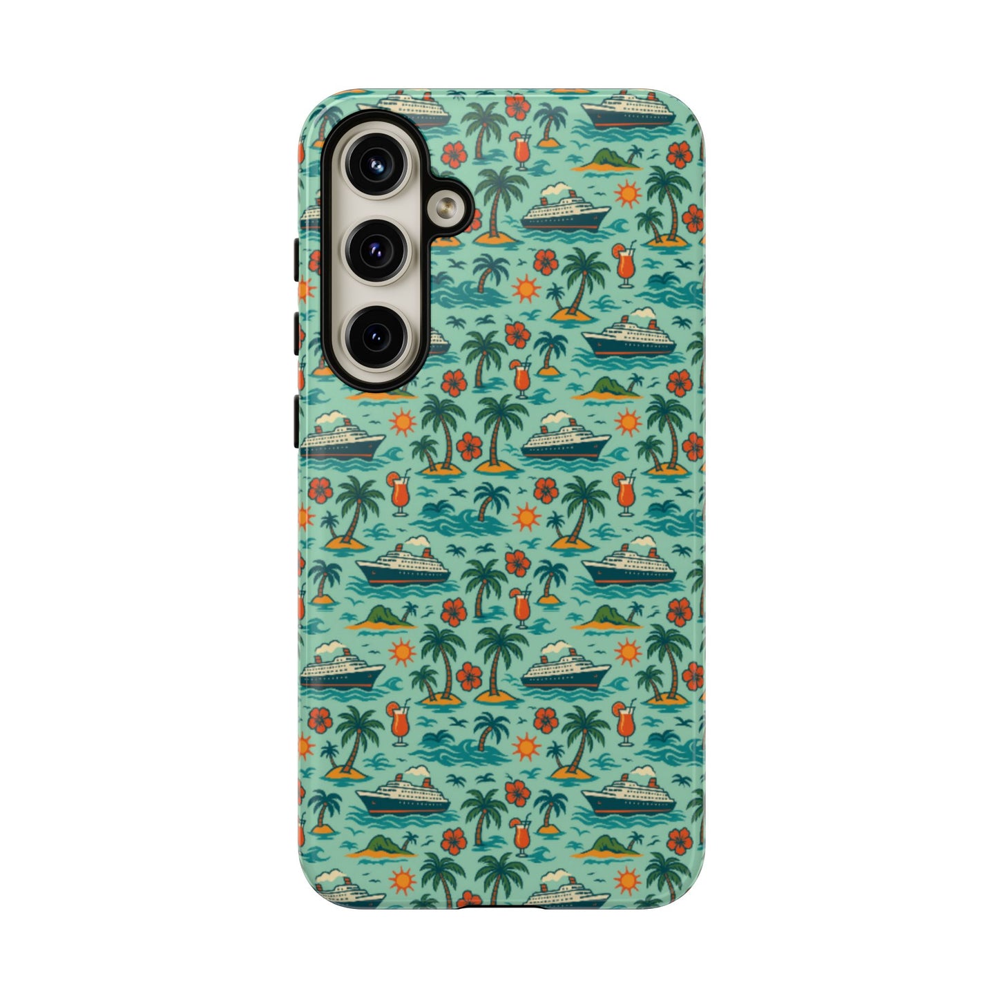 Tropical Cruise Design Samsung Phone Case