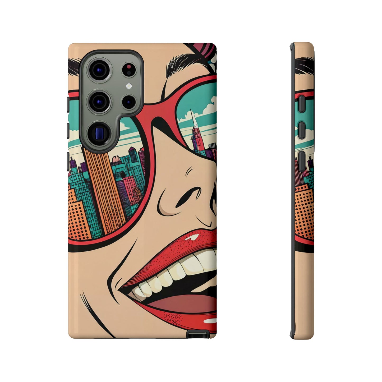 City View Pop Art Samsung Phone Case