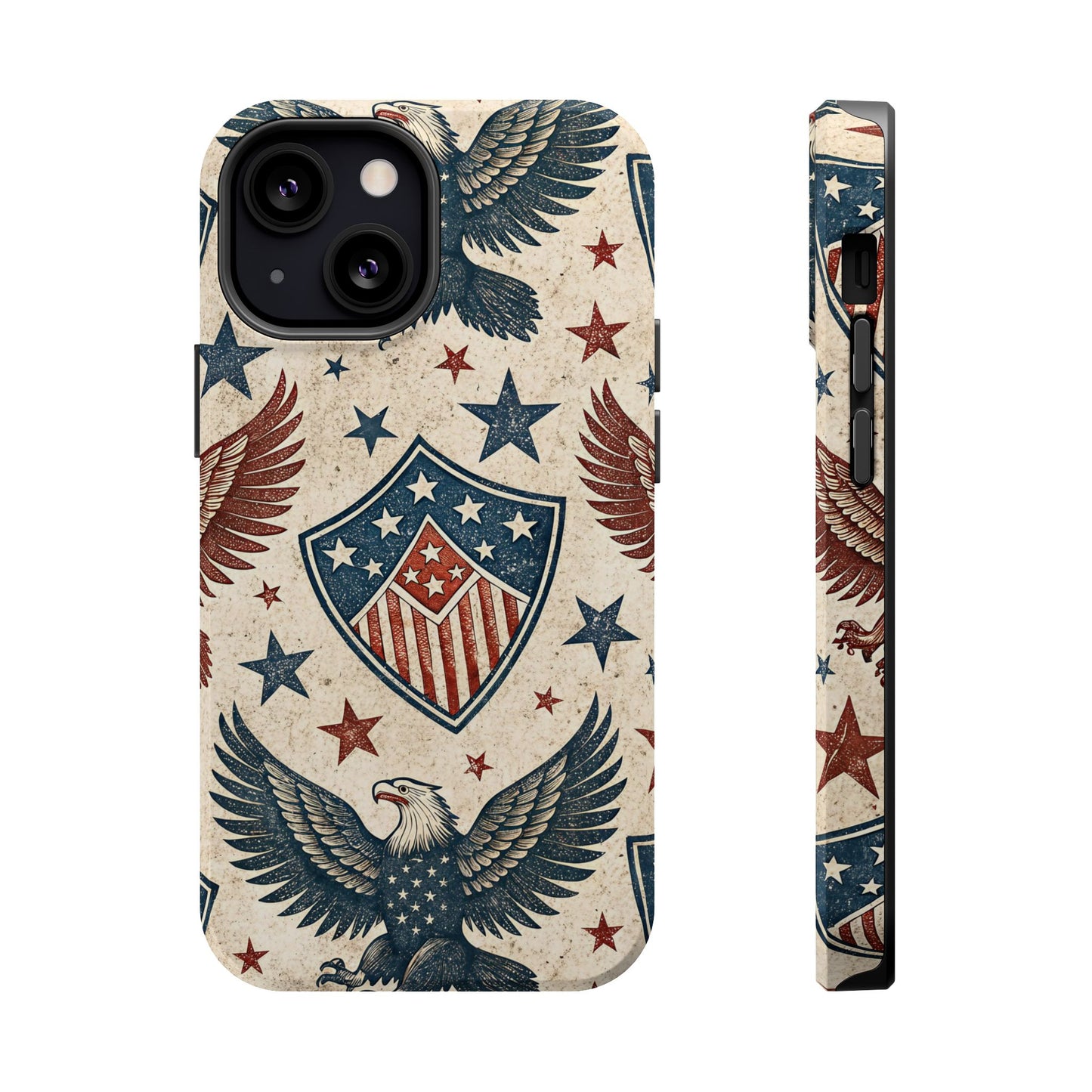 Vintage American Pride iPhone Tough Case