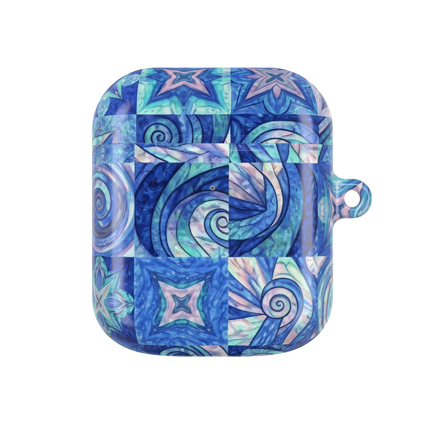 Modern Sea Blue AirPod Case — Sleek Protective Earbud Cover