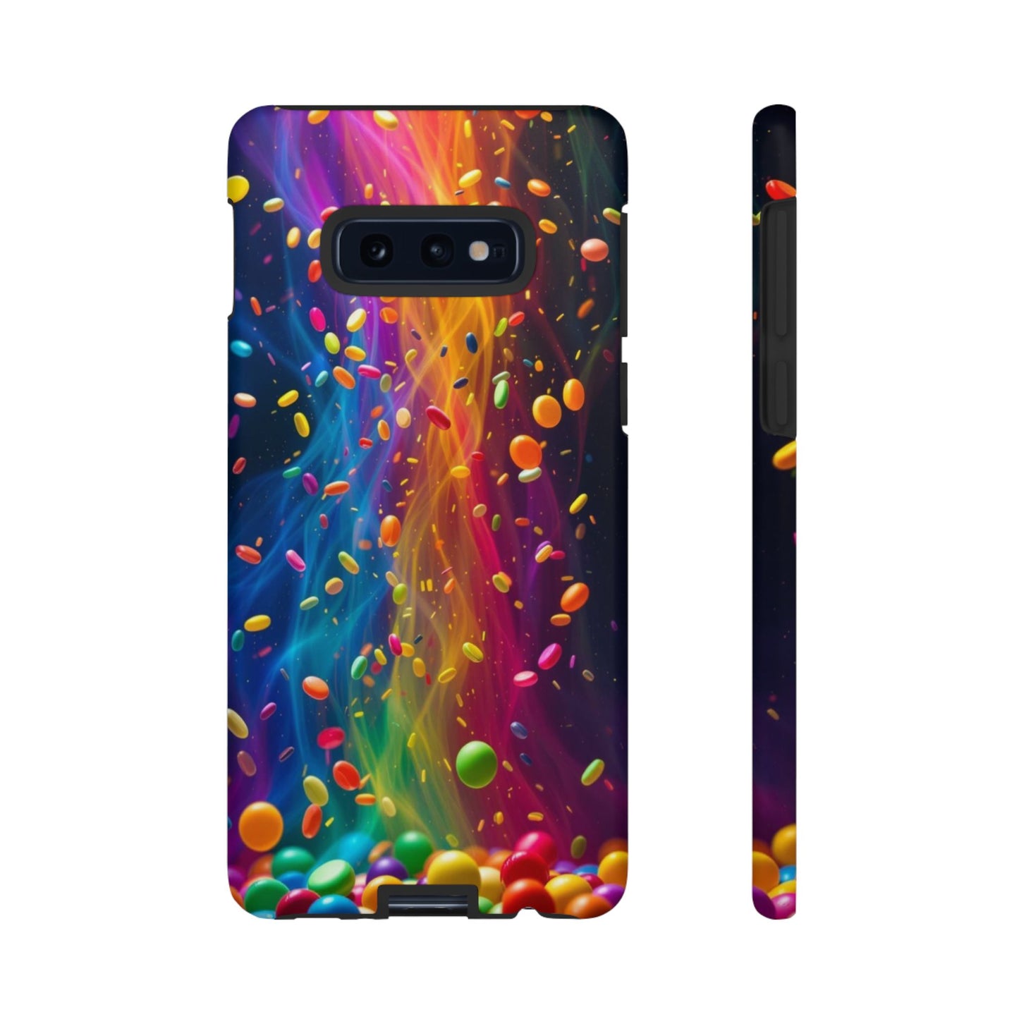 Rainbow Candy Rain Tough Phone Case