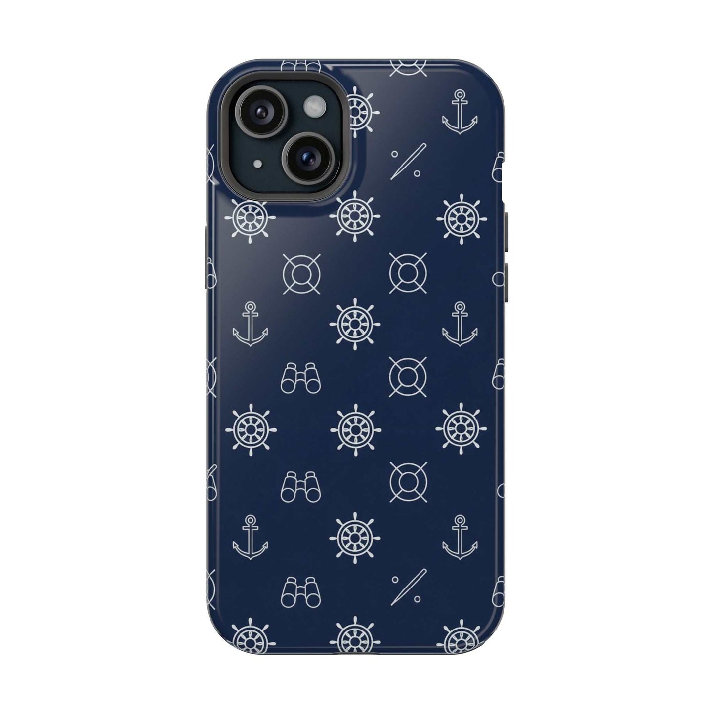 Minimalist Nautical iPhone Case — Magnetic Impact-Resistant Phone Case