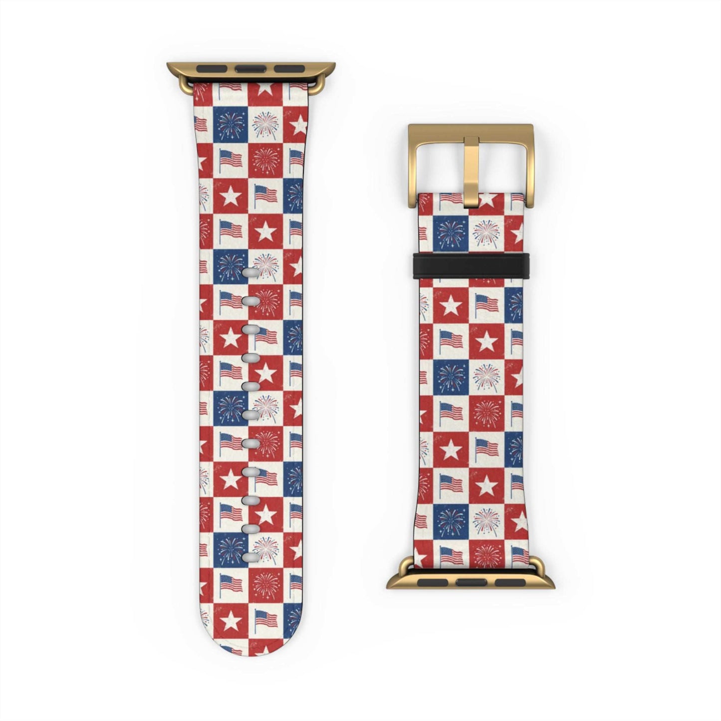4th of July Patriotic Apple Watch Band