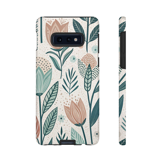 Swedish Inspired Floral Design Samsung Phone Case