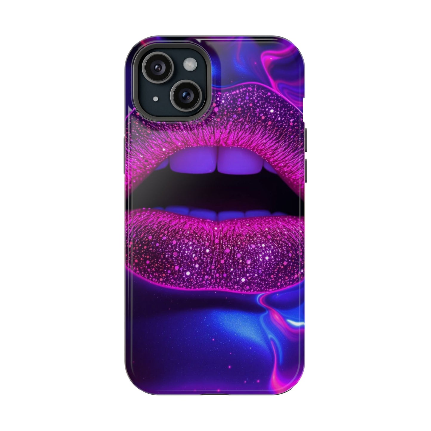 Purple Kiss Design iPhone Tough Case