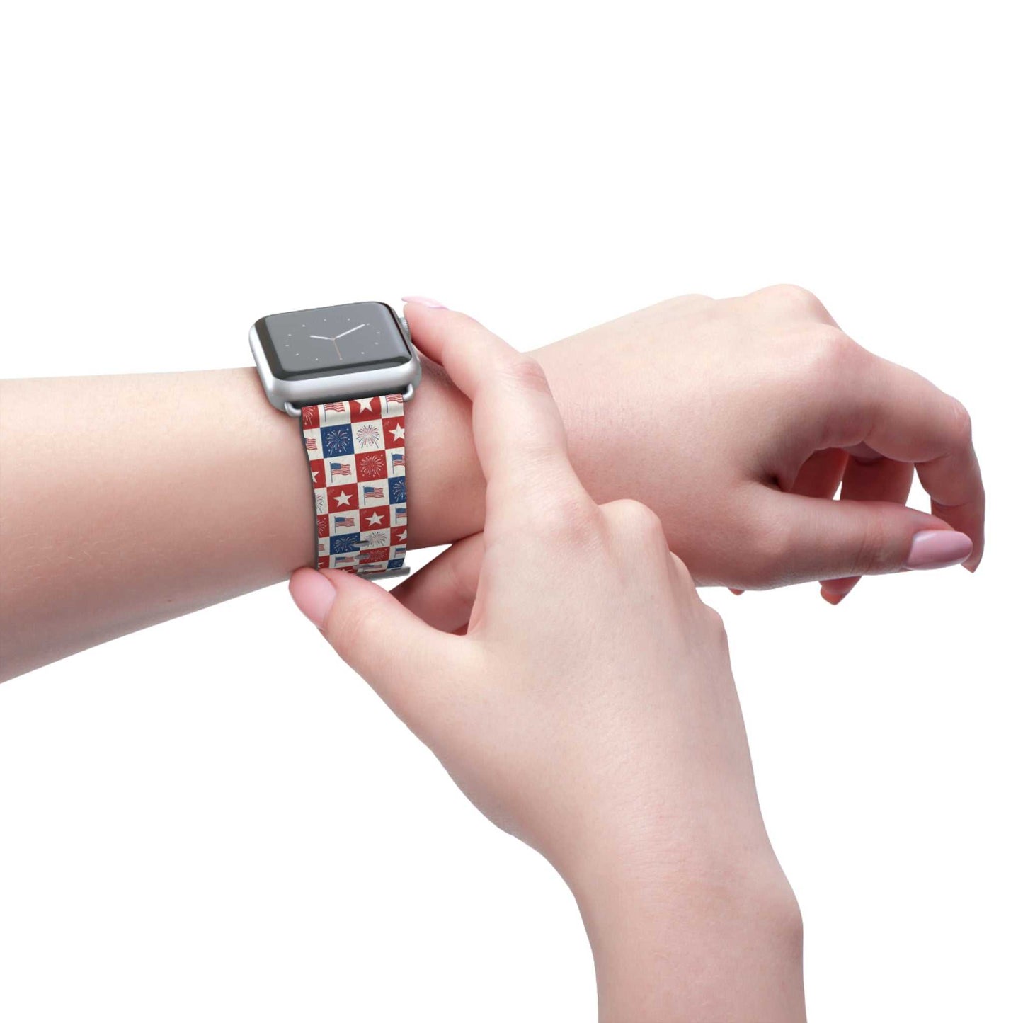 4th of July Patriotic Apple Watch Band
