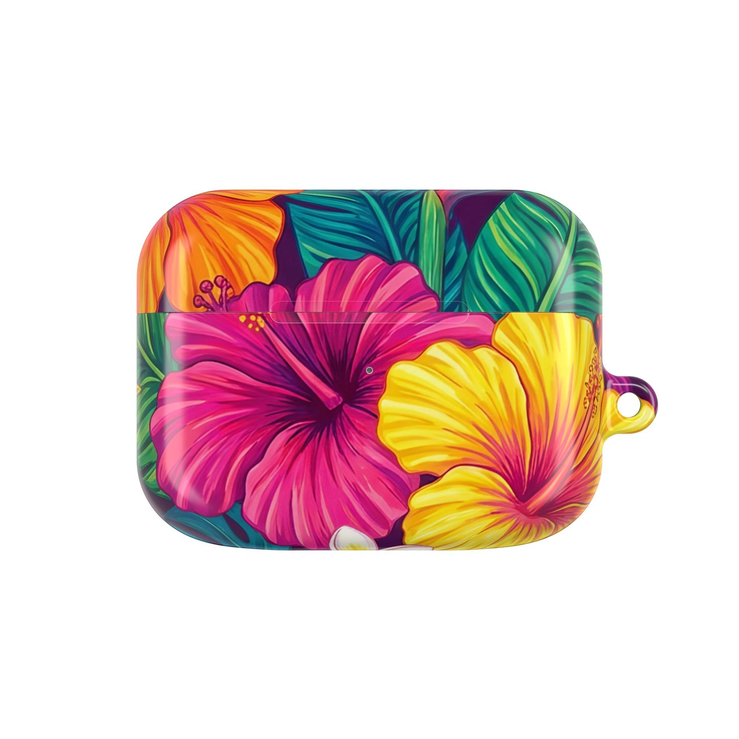 Vibrant Tropical Floral AirPod Case