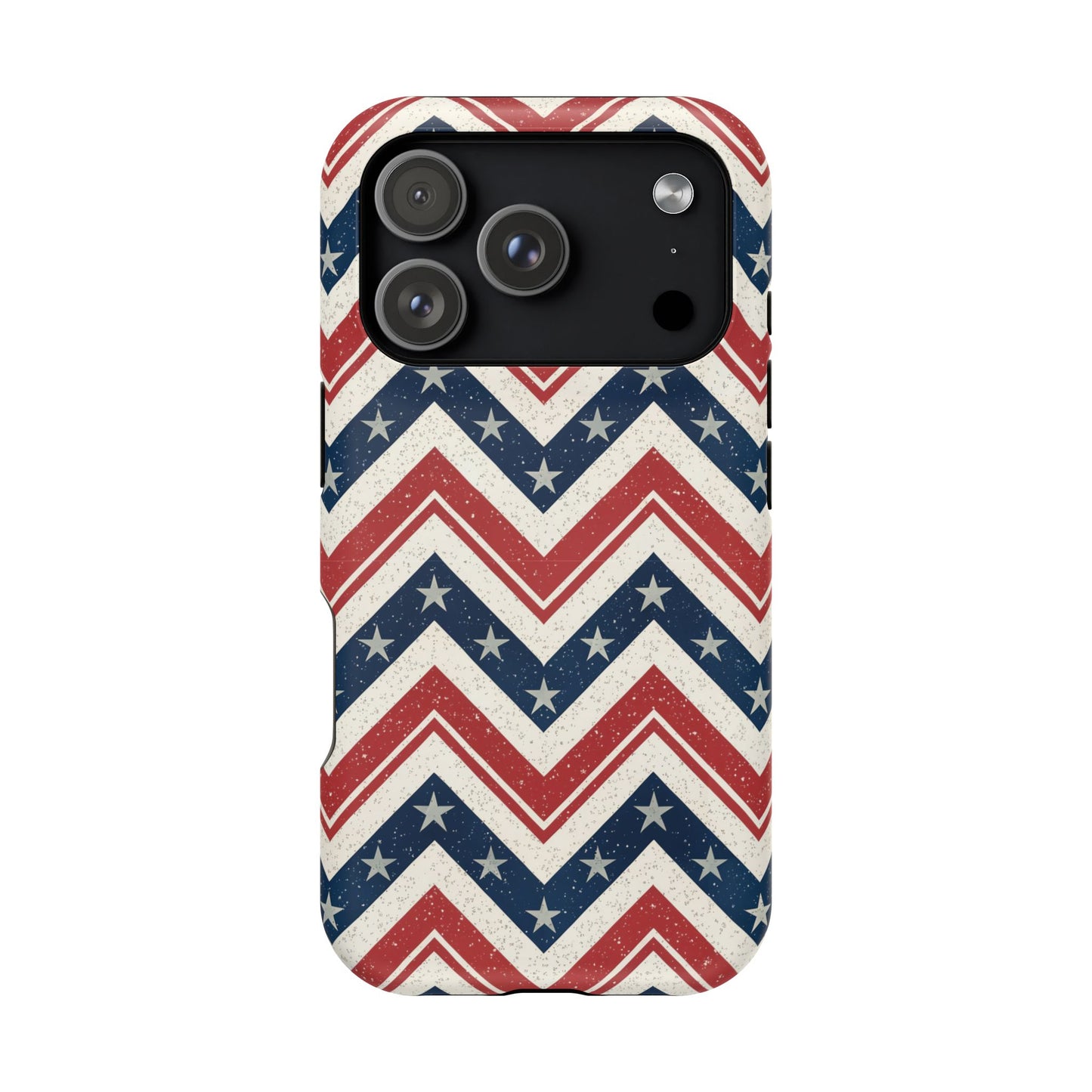 Vintage Patriotic Design iPhone Tough Case