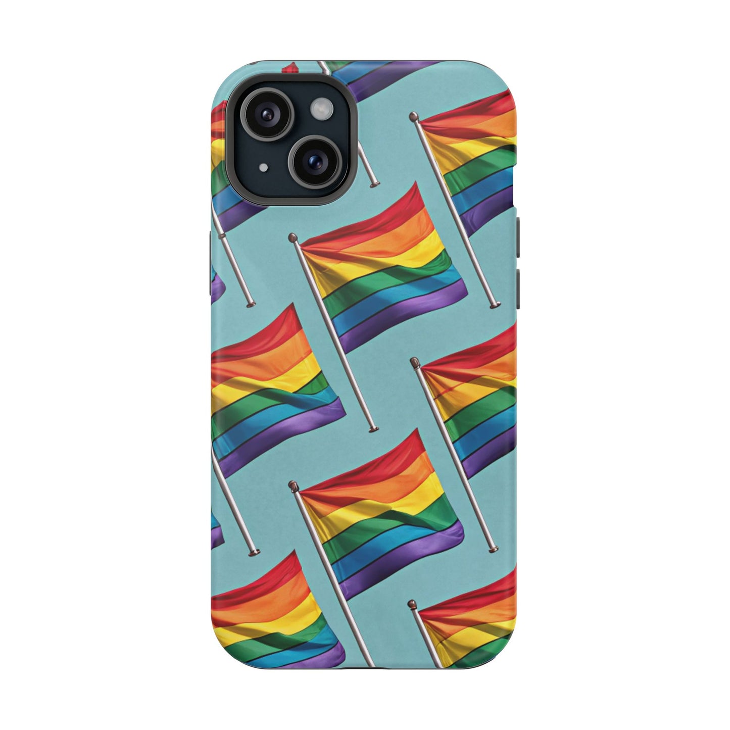 Celebrate Pride Flag iPhone Case