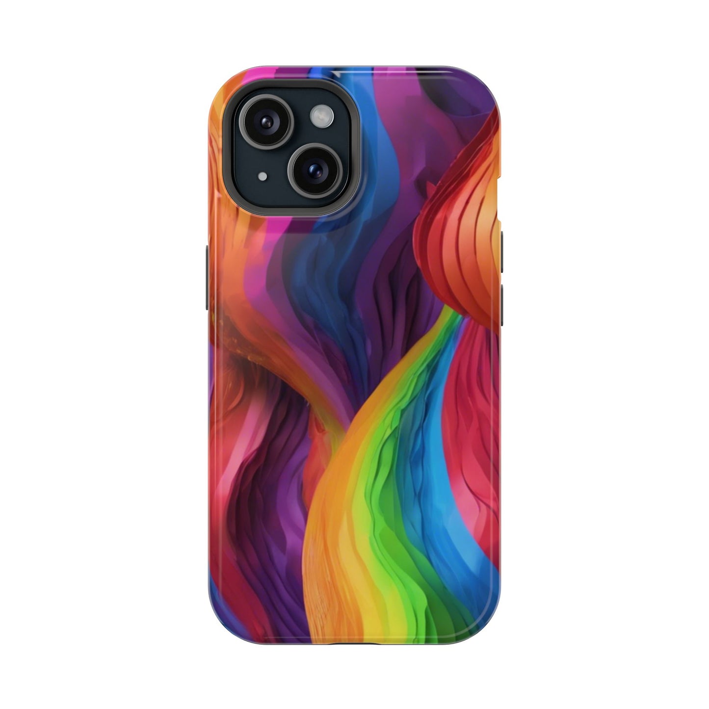 Rainbow Waterfall iPhone Tough Case