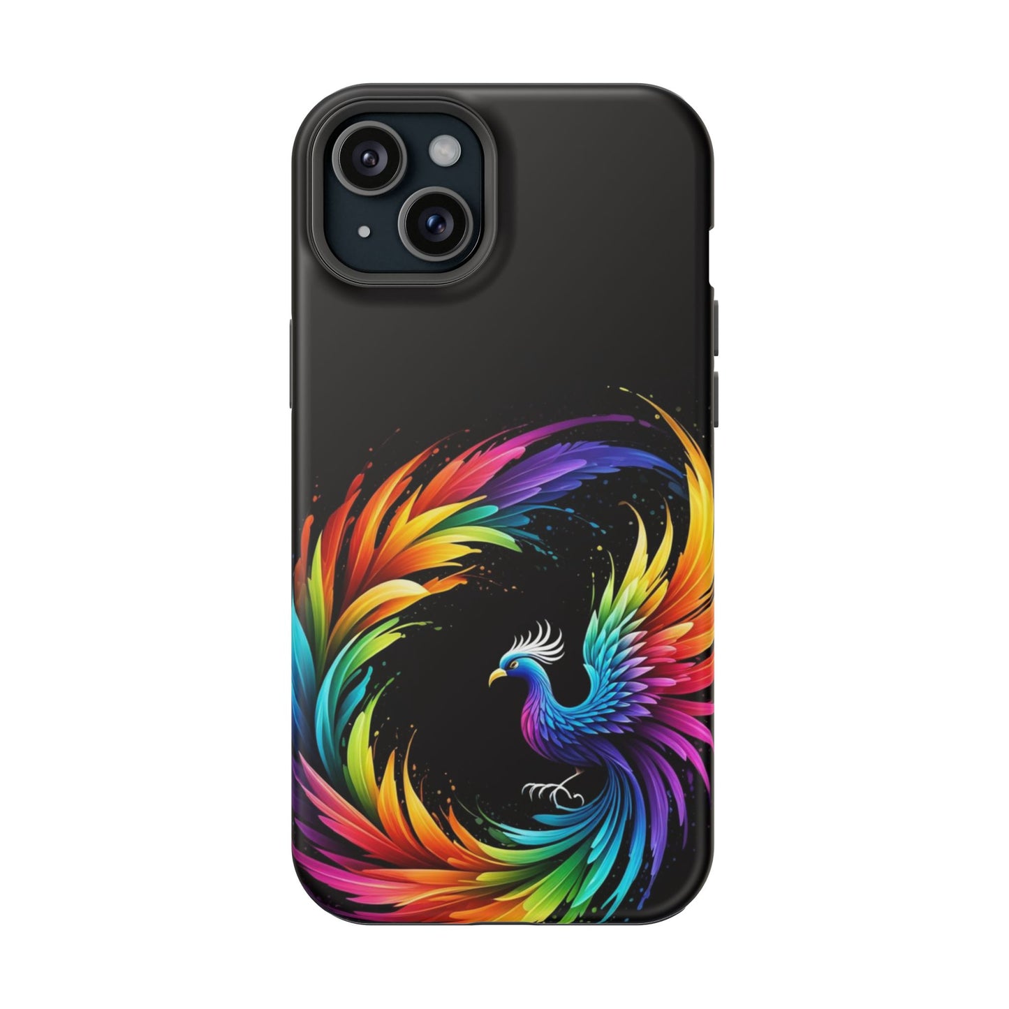 Rainbow Phoenix Design iPhone Tough Case